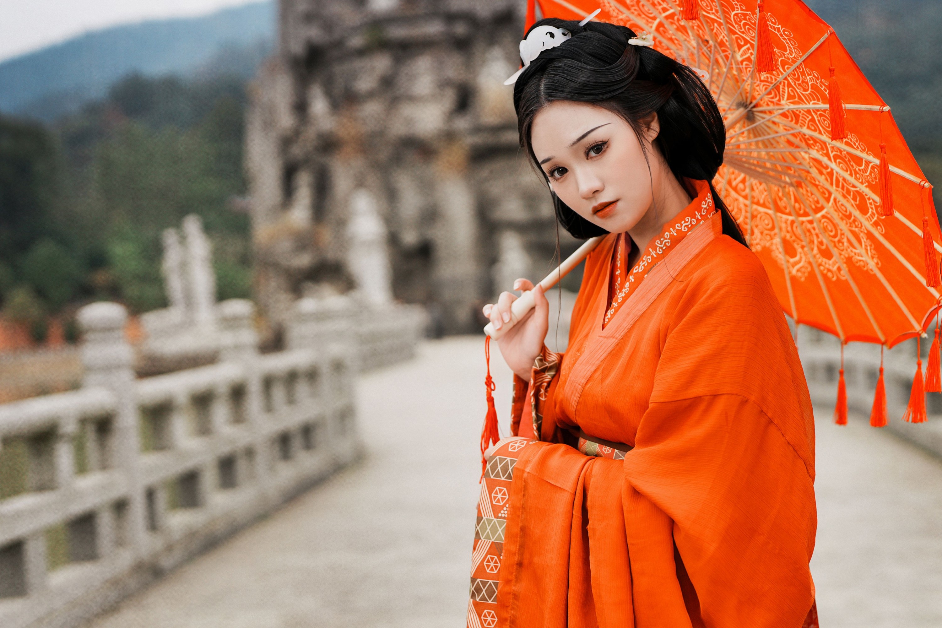 泱泱泱呀 – 《古风人像拍摄-万佛寺-泱泱》[31P] 插图5