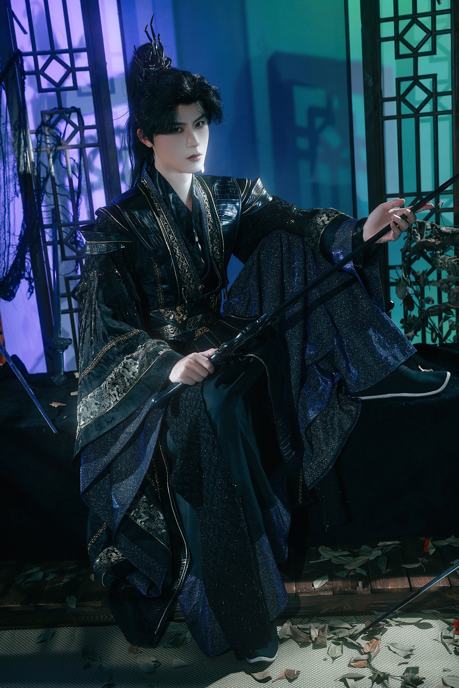 松籽橙 – 《魔君》[9P]-66COS