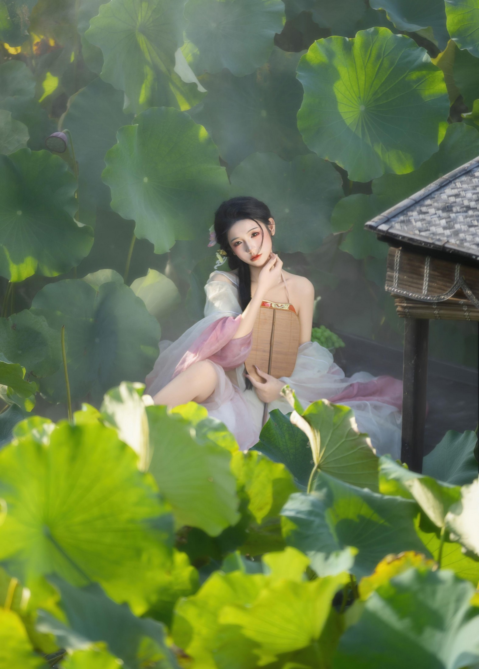  – 《荷香沁骨，美人入画》[13P] 插图2