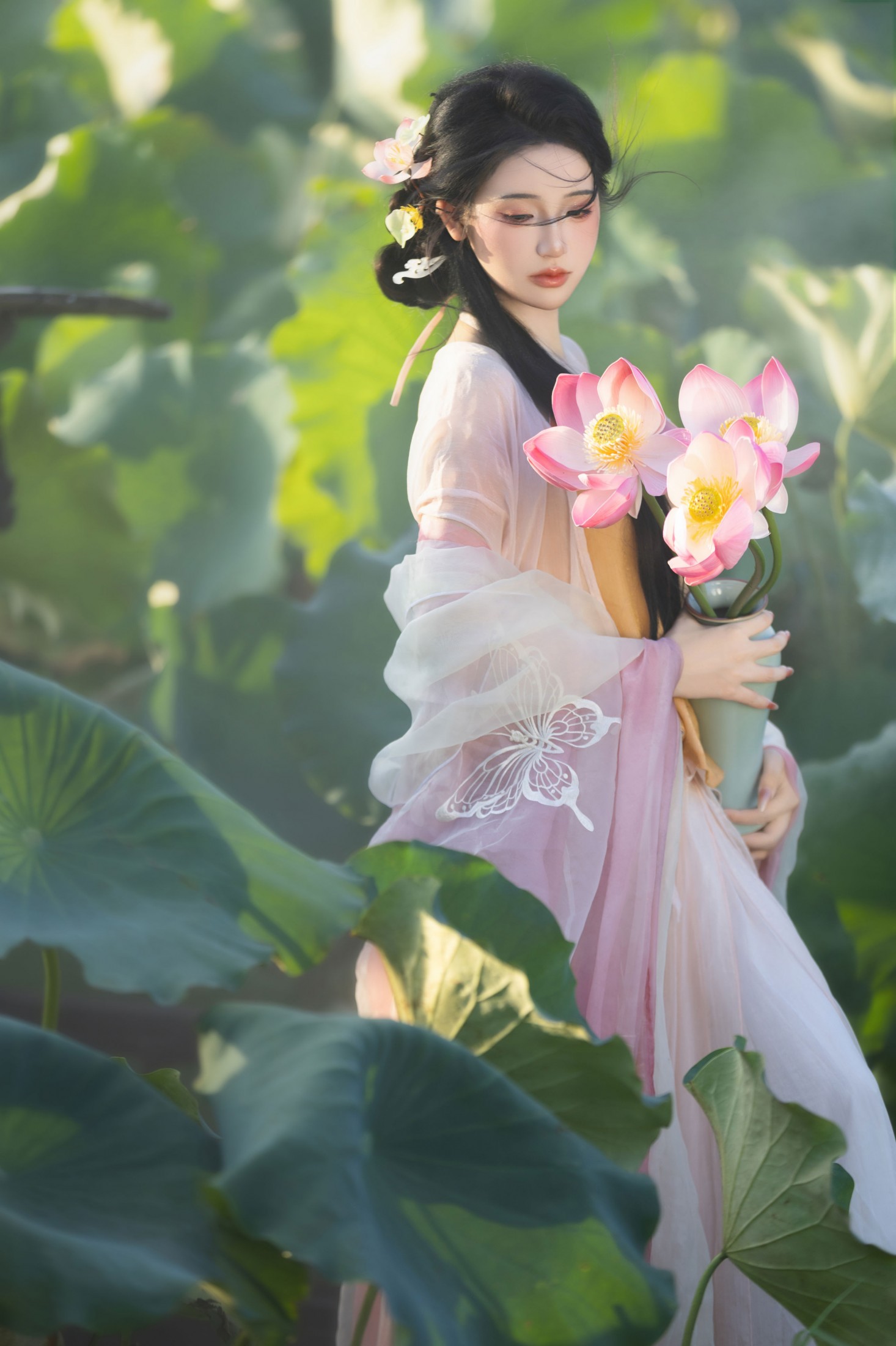  – 《荷香沁骨，美人入画》[13P] 插图5