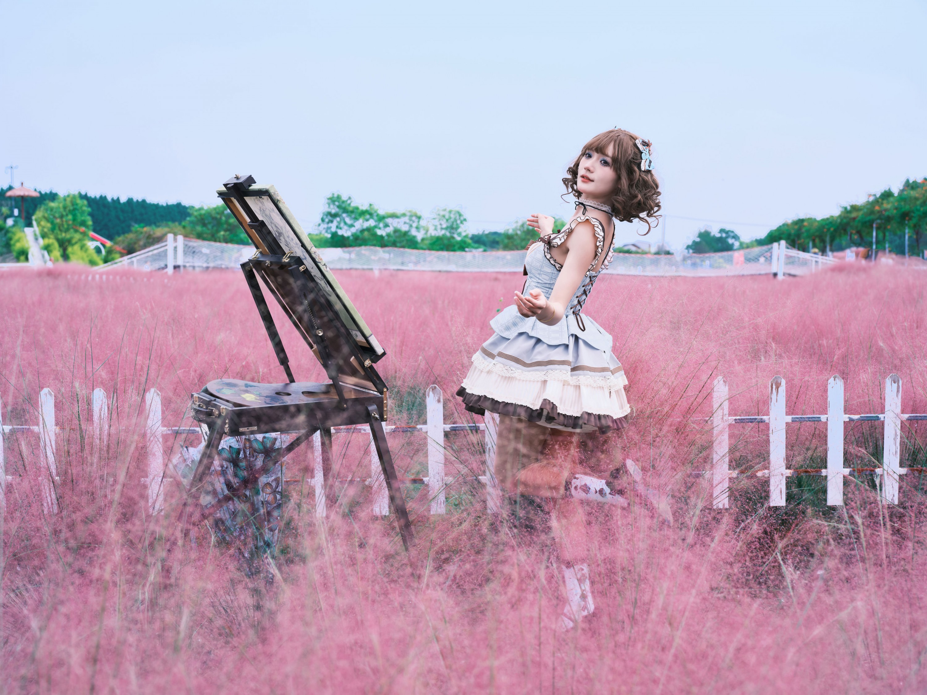 兔子Zzz不吃胡萝卜 – 《洛装的秋日粉黛游园》[41P]-66COS