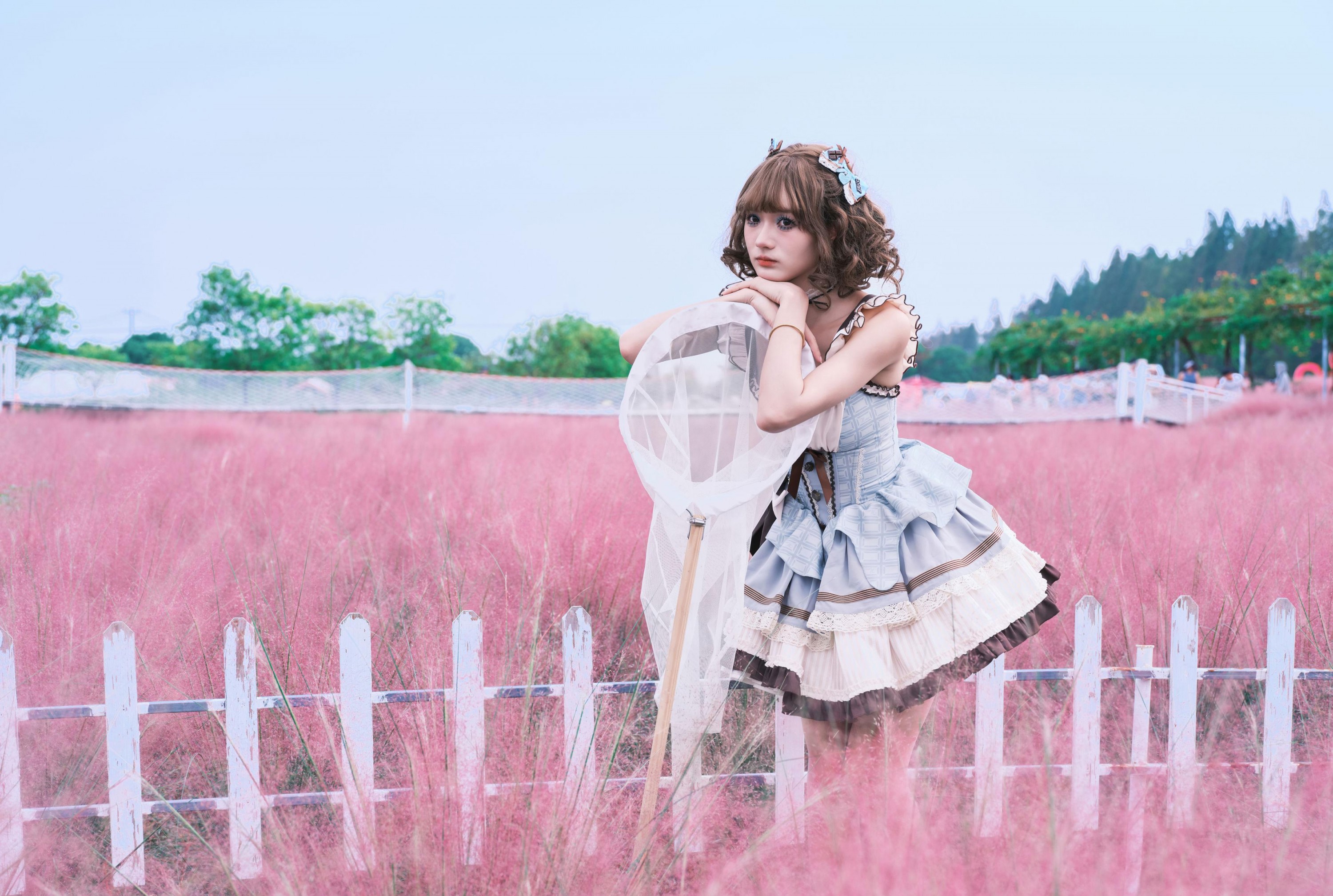 兔子Zzz不吃胡萝卜 – 《洛装的秋日粉黛游园》[41P] 插图2