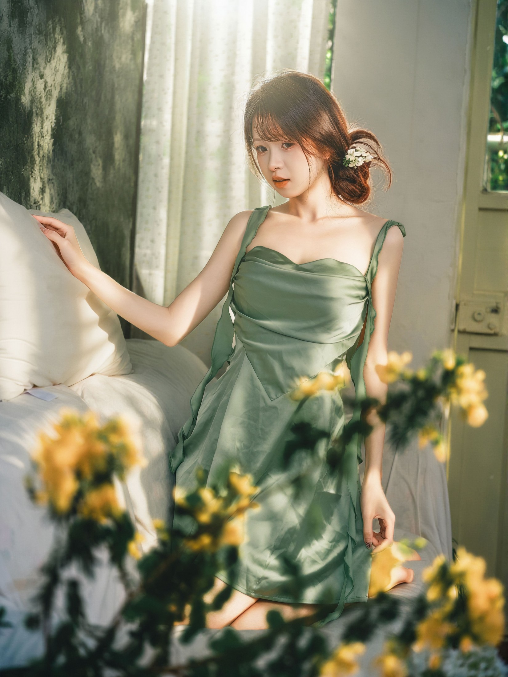 妮一 – 《绿荫阳光》[23P]-66COS