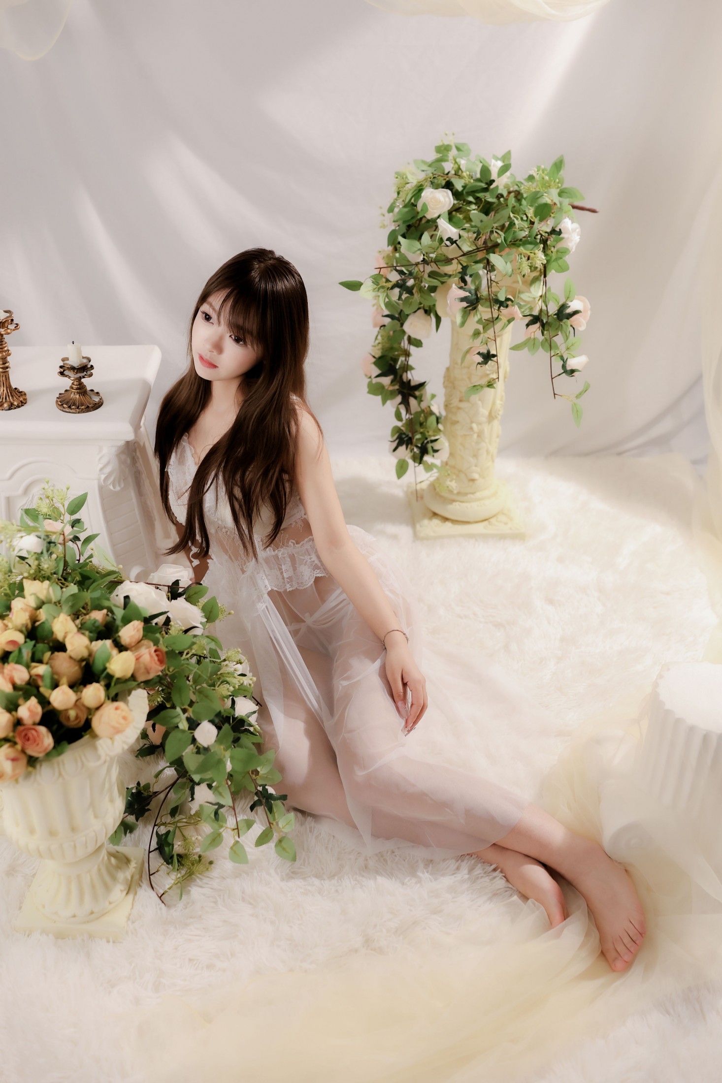 点点二 – 《白纱少女》[25P] 插图3