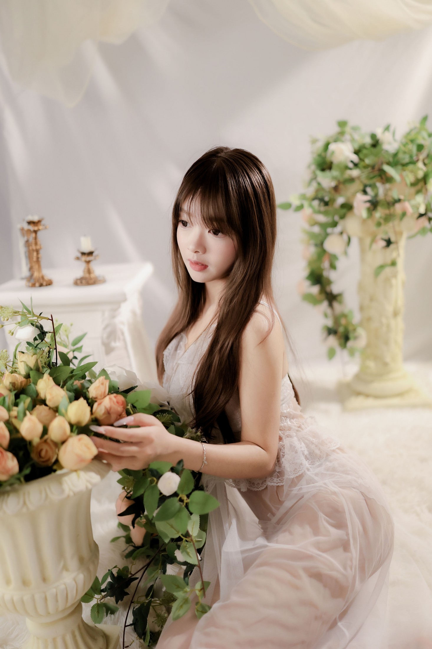 点点二 – 《白纱少女》[25P] 插图5