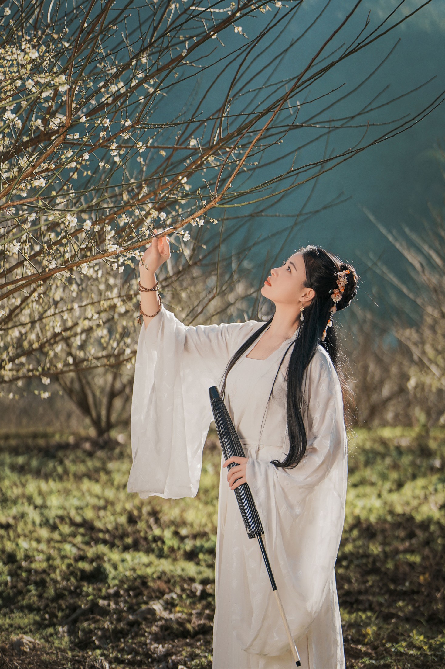 张秋华 – 《古风人像拍摄-梅花-张秋华》[16P]-66COS