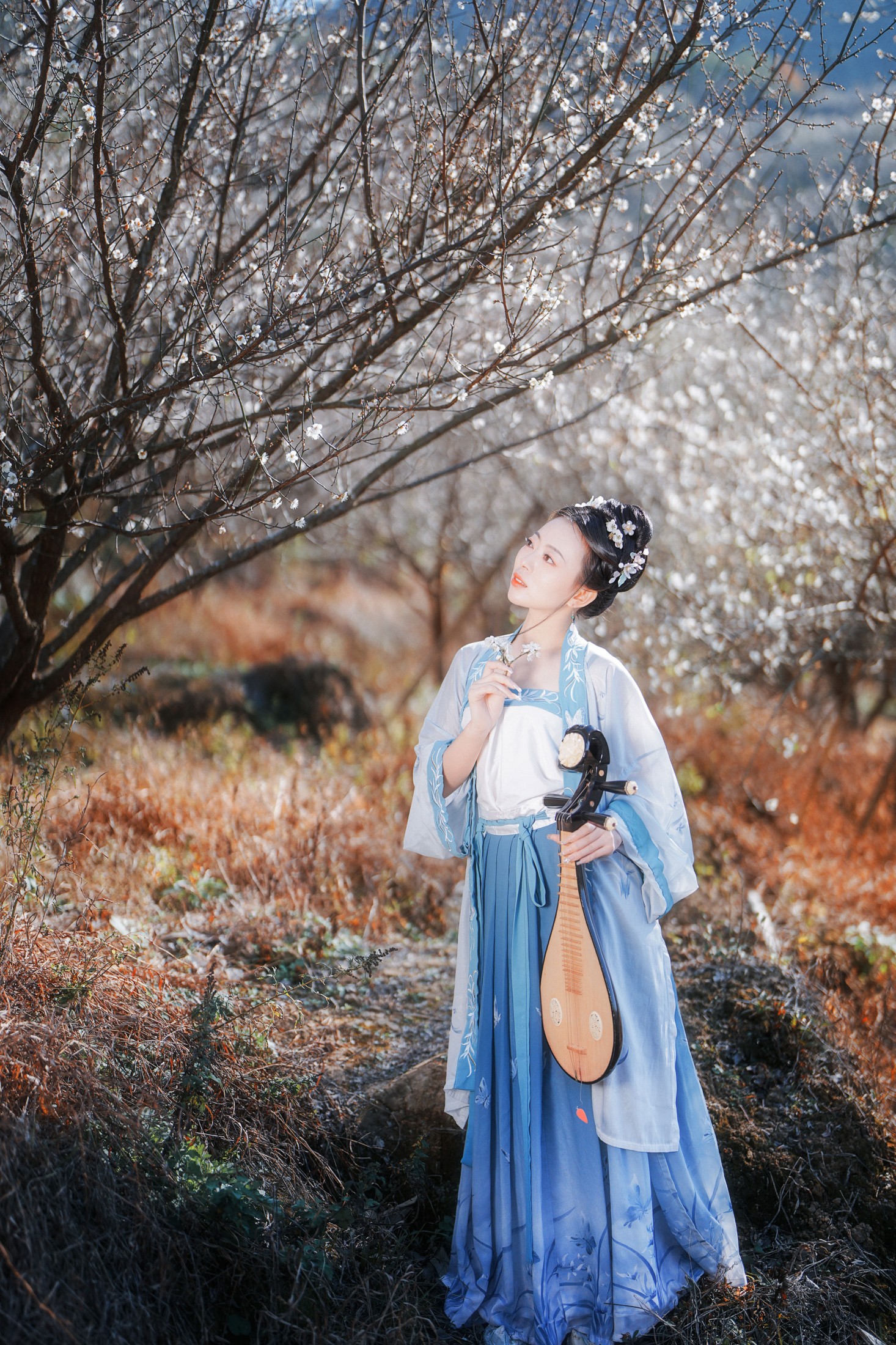 腿子 – 《古风人像拍摄-梅花-腿子》[18P] 插图4