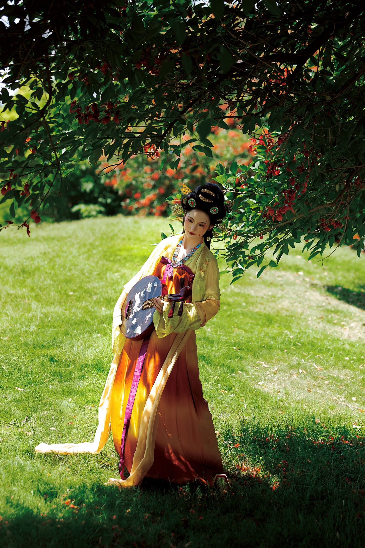 不听山 – 《唐 • 午后》[10P]-66COS