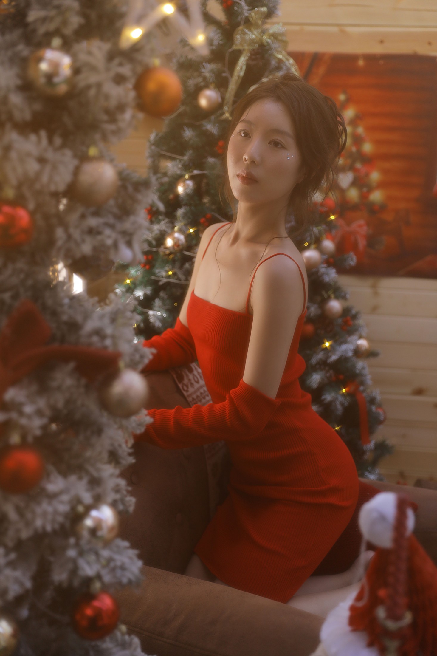 蕊蕊 – 《圣诞将至》[9P]-66COS