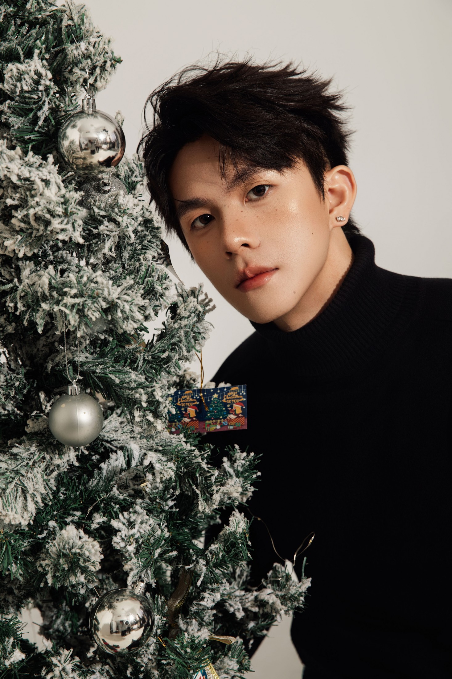 言弟弟 - 《黑调圣诞：极简绅士的节日质感独白》[29P]-66COS