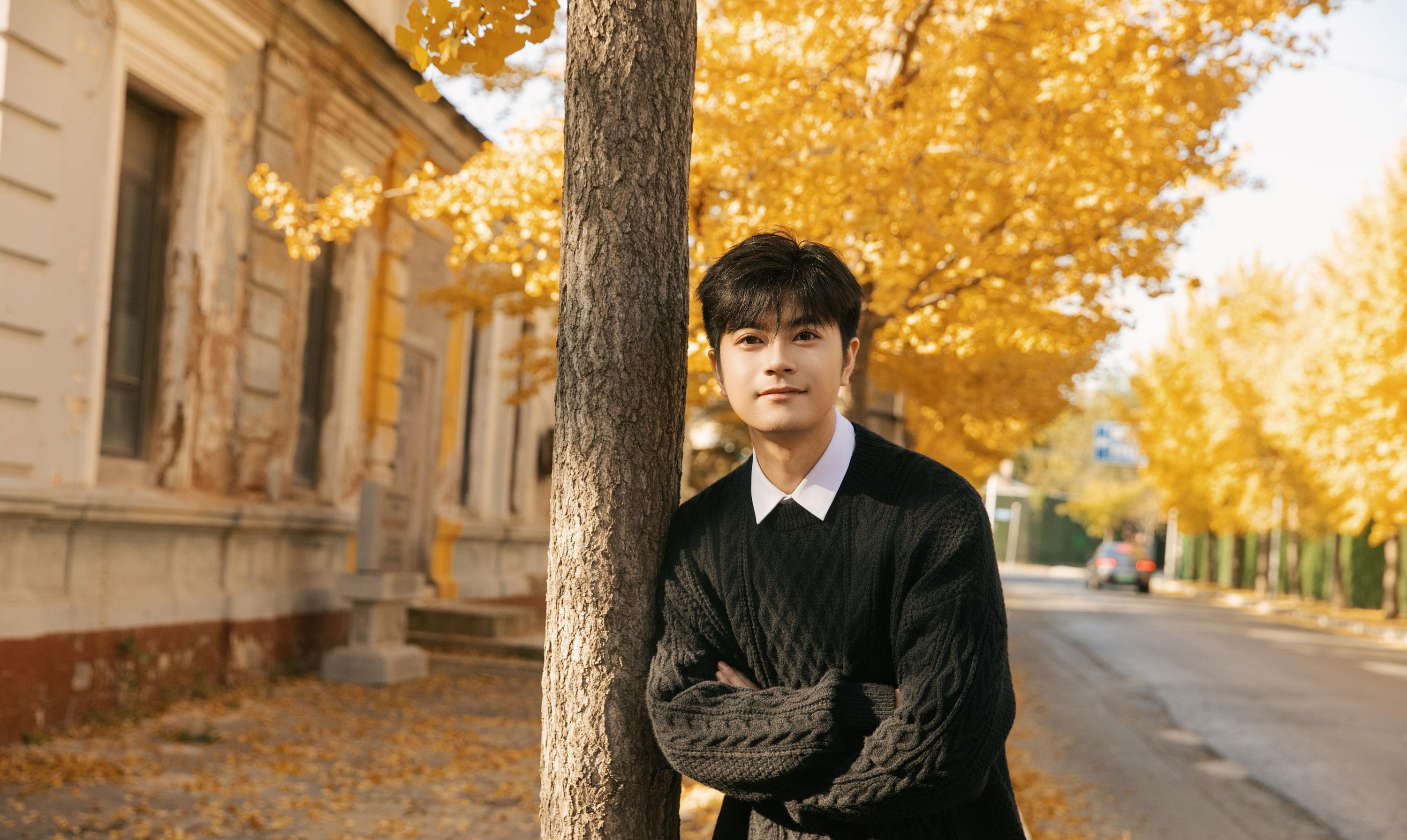 海洋Make-upman - 《秋意浓时，在银杏树下邂逅温柔时光》[24P] 插图2