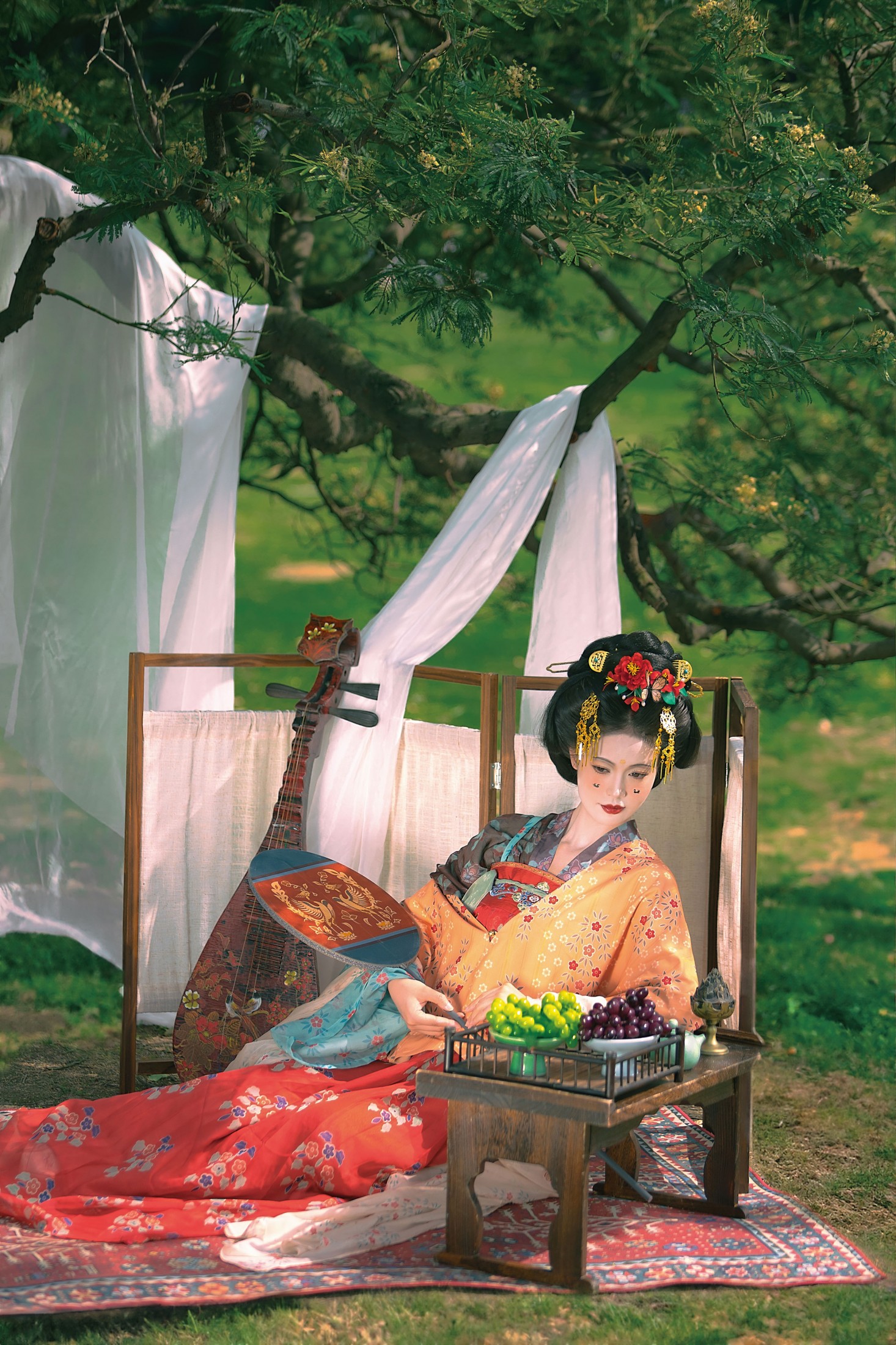 拂雪ins - 《唐 • 绿》[12P]-66COS