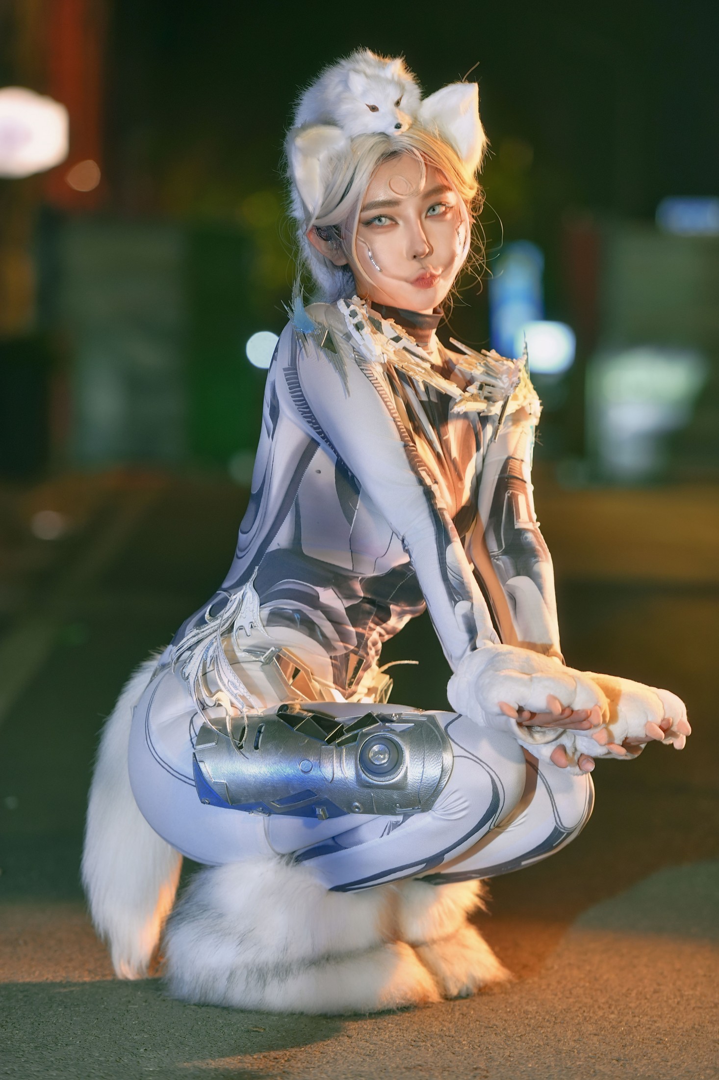 DJ牛奶 - 《净雪之月  阿狸》[20P]-66COS