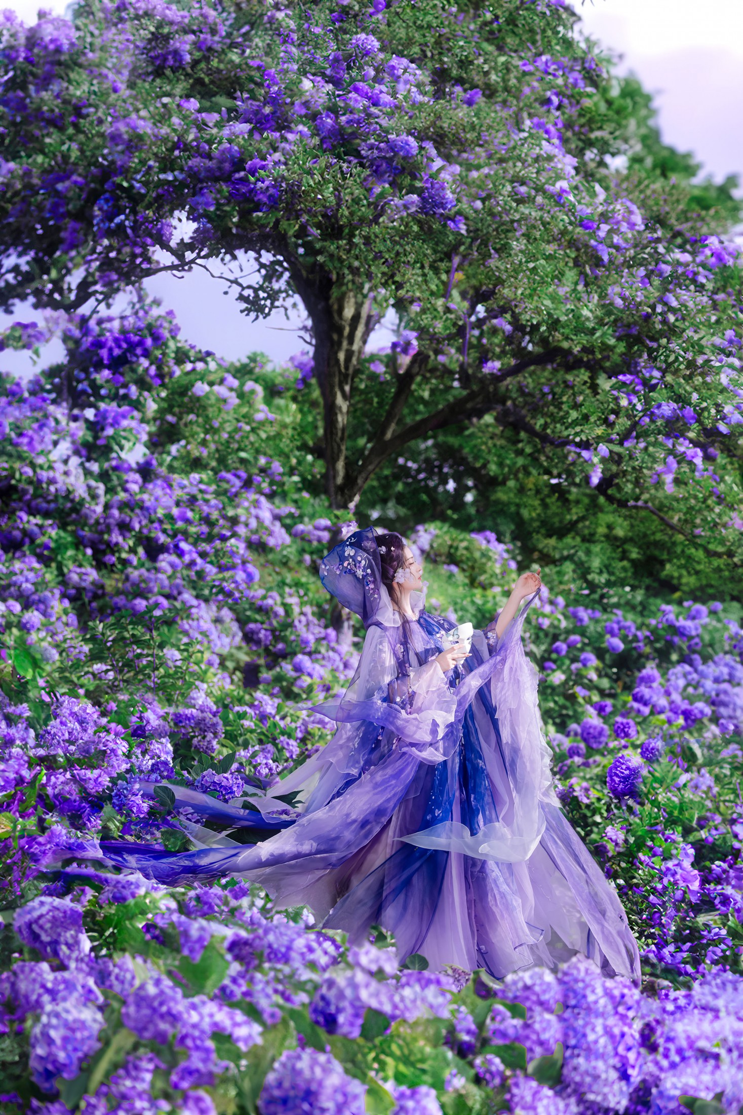 乐安 - 《以花遥祝，四方葳蕤》[18P]-66COS