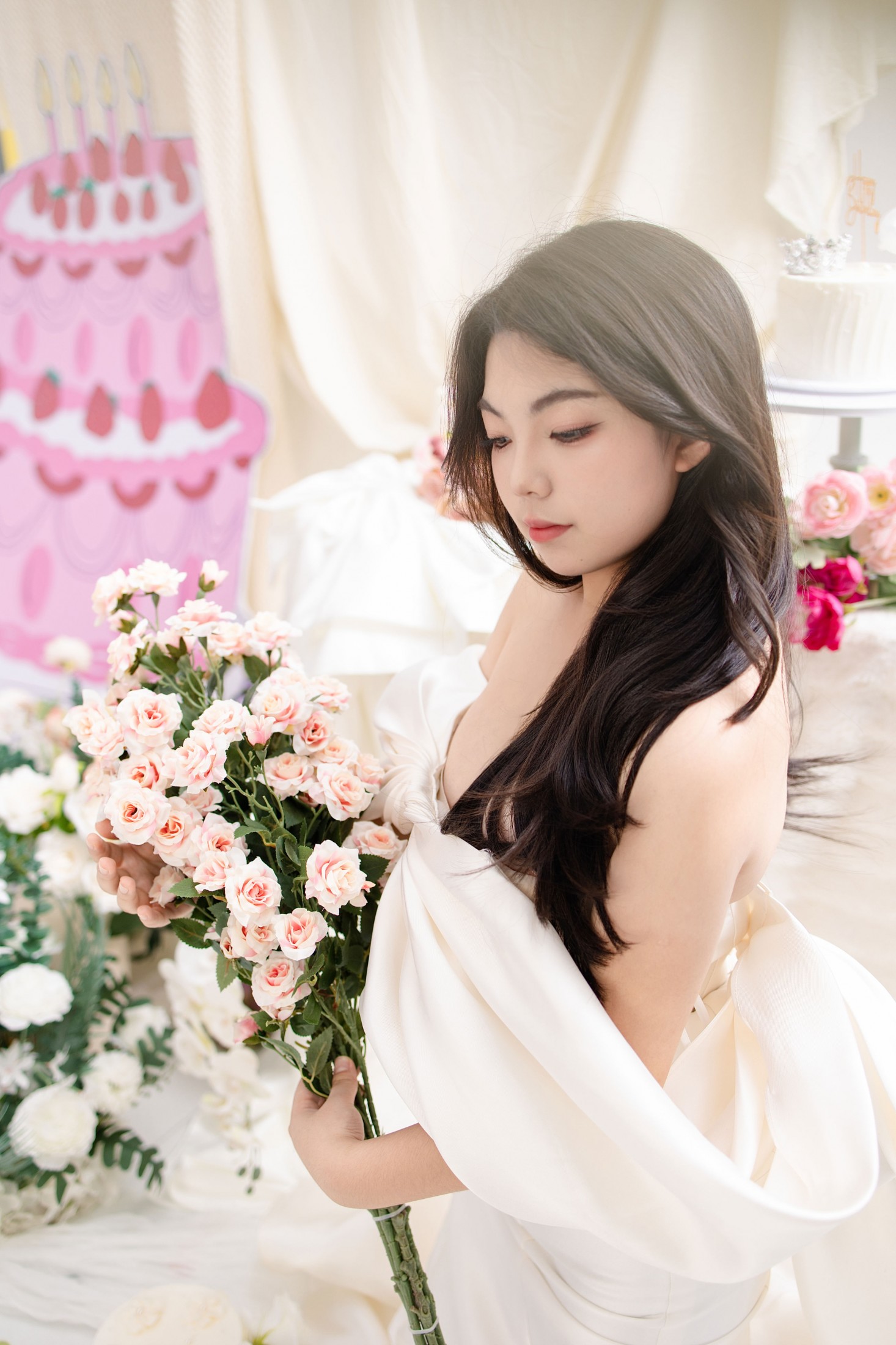 绵绵 - 《花与我》[9P]-66COS