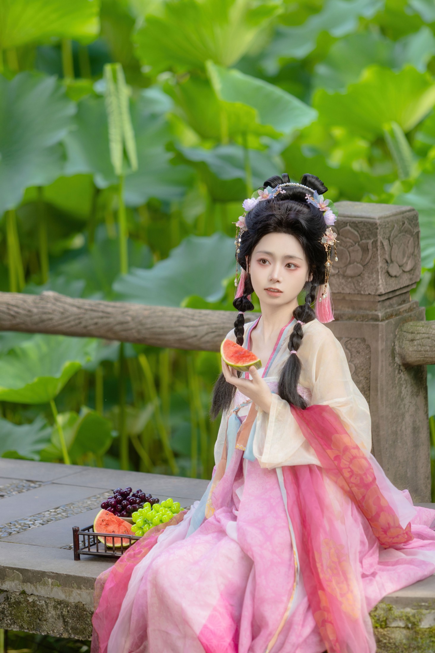 《荷 • 去郊游啦》[13P]-66COS