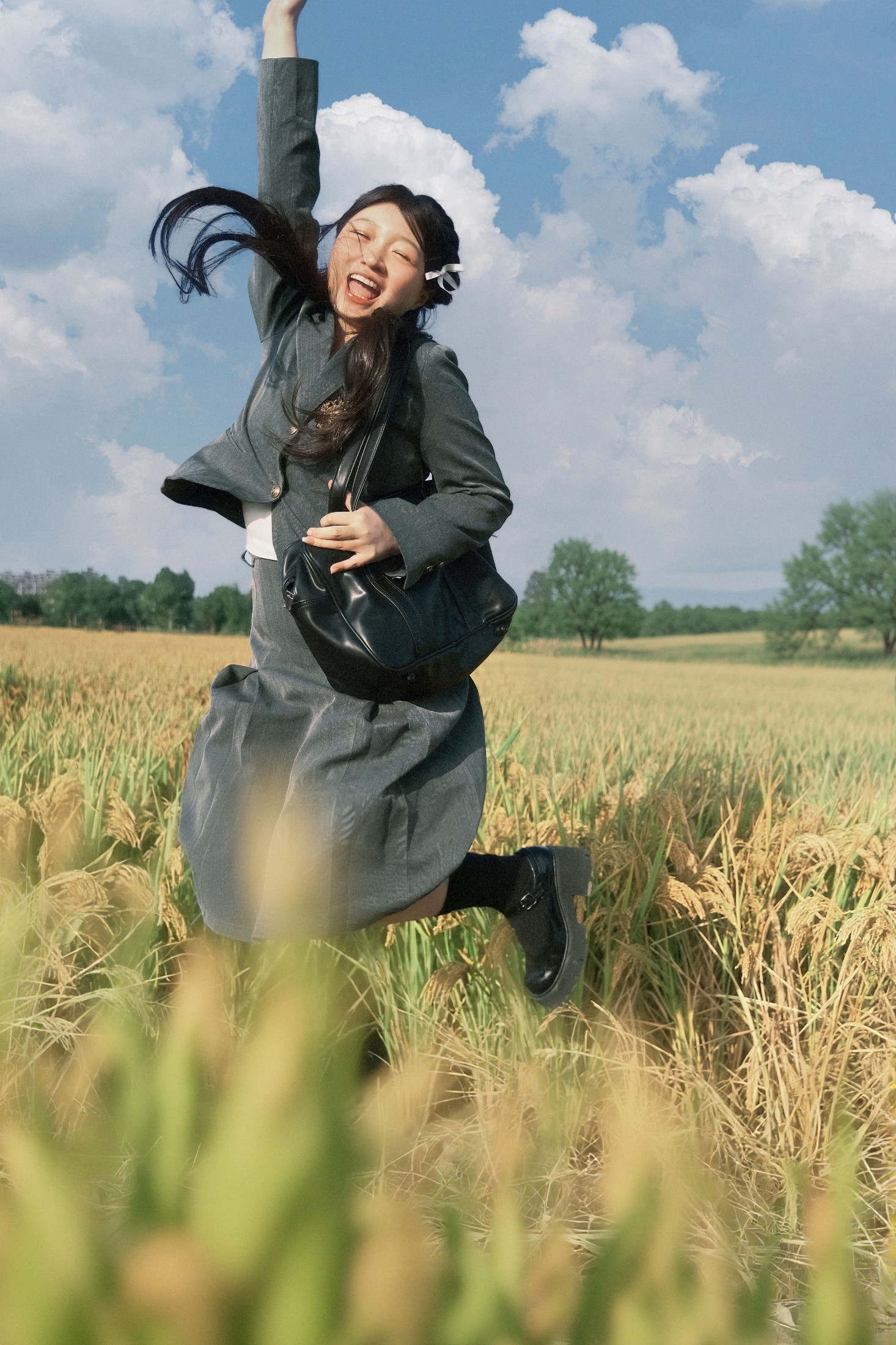 臭屁猪妮 - 《稻田》[28P]-66COS