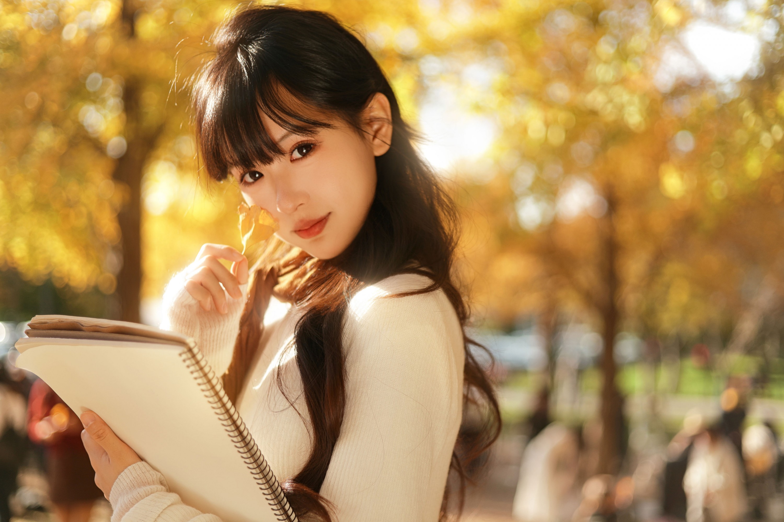 苗苗 - 《在这个落叶像雪的季节》[22P]-66COS