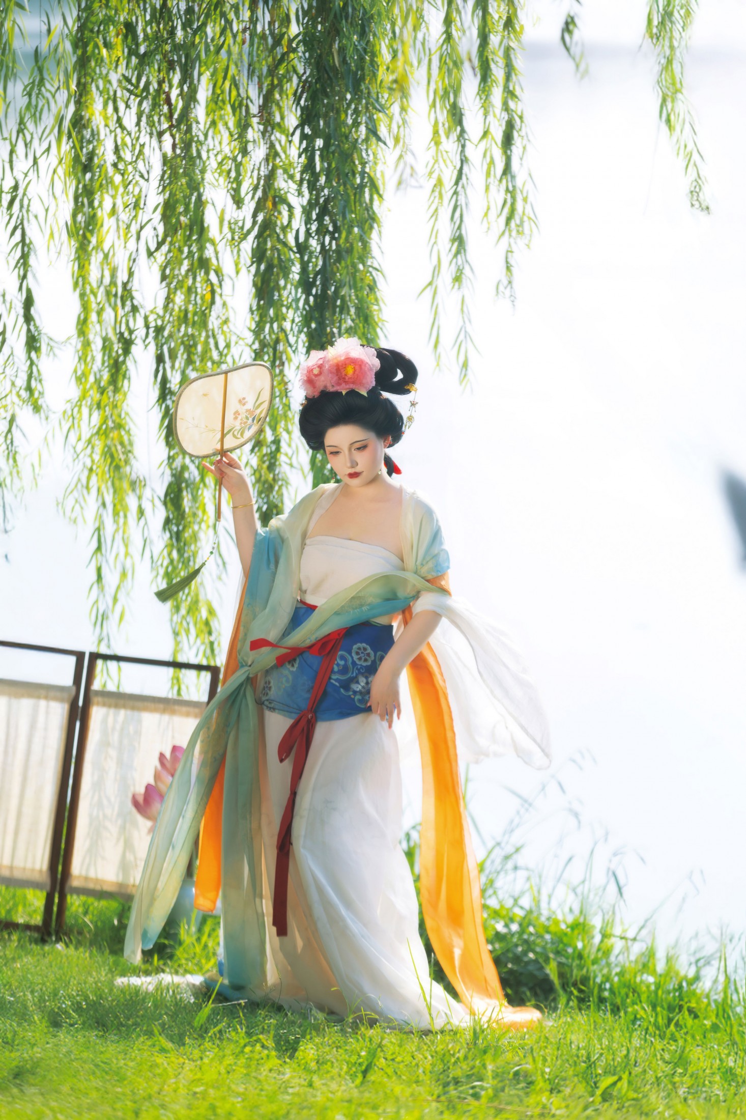 《仿白伯骅仕女图》[12P]-66COS