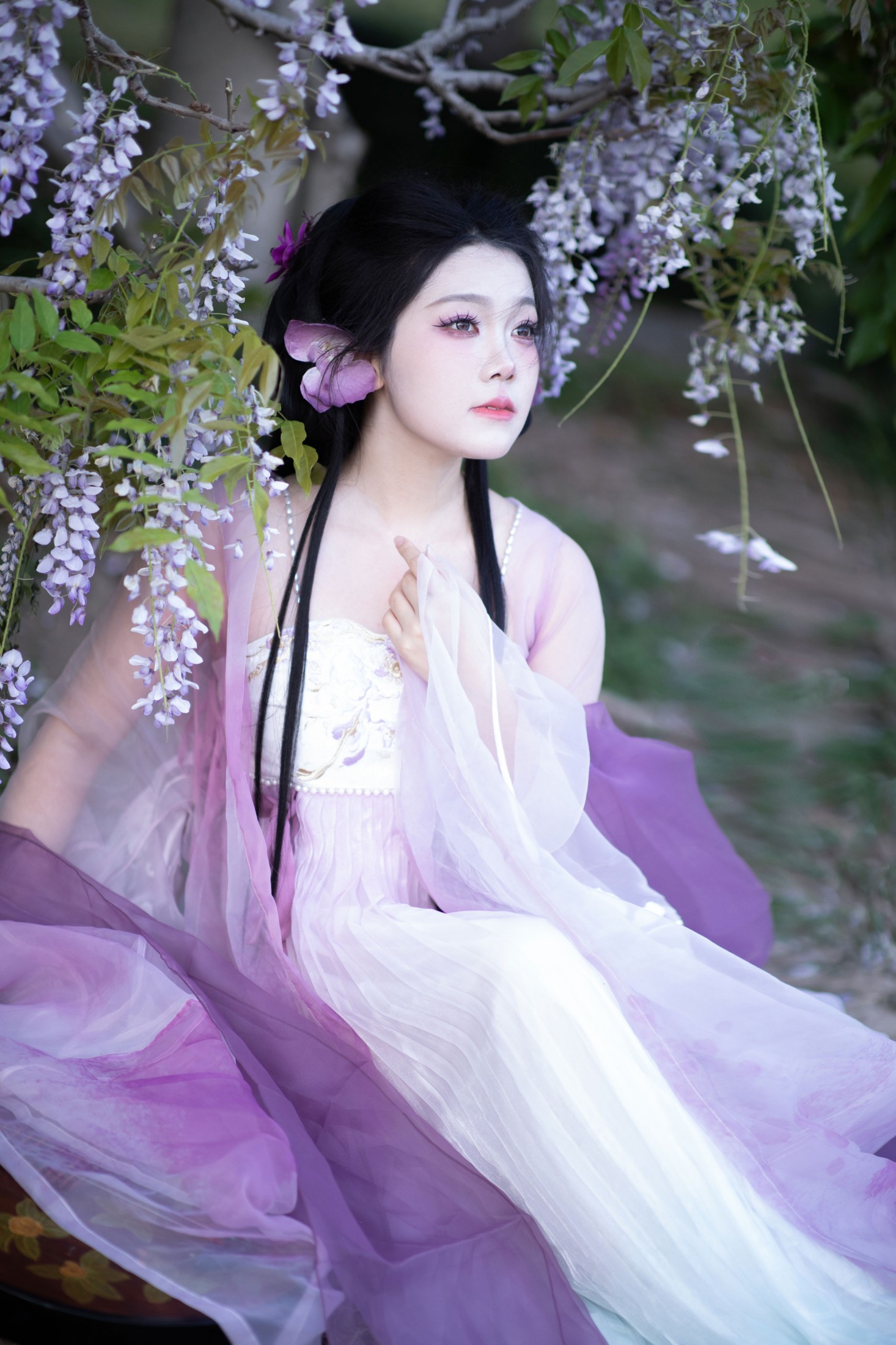 绒绒栗栗 - 《紫藤挂云木》[9P] 插图5