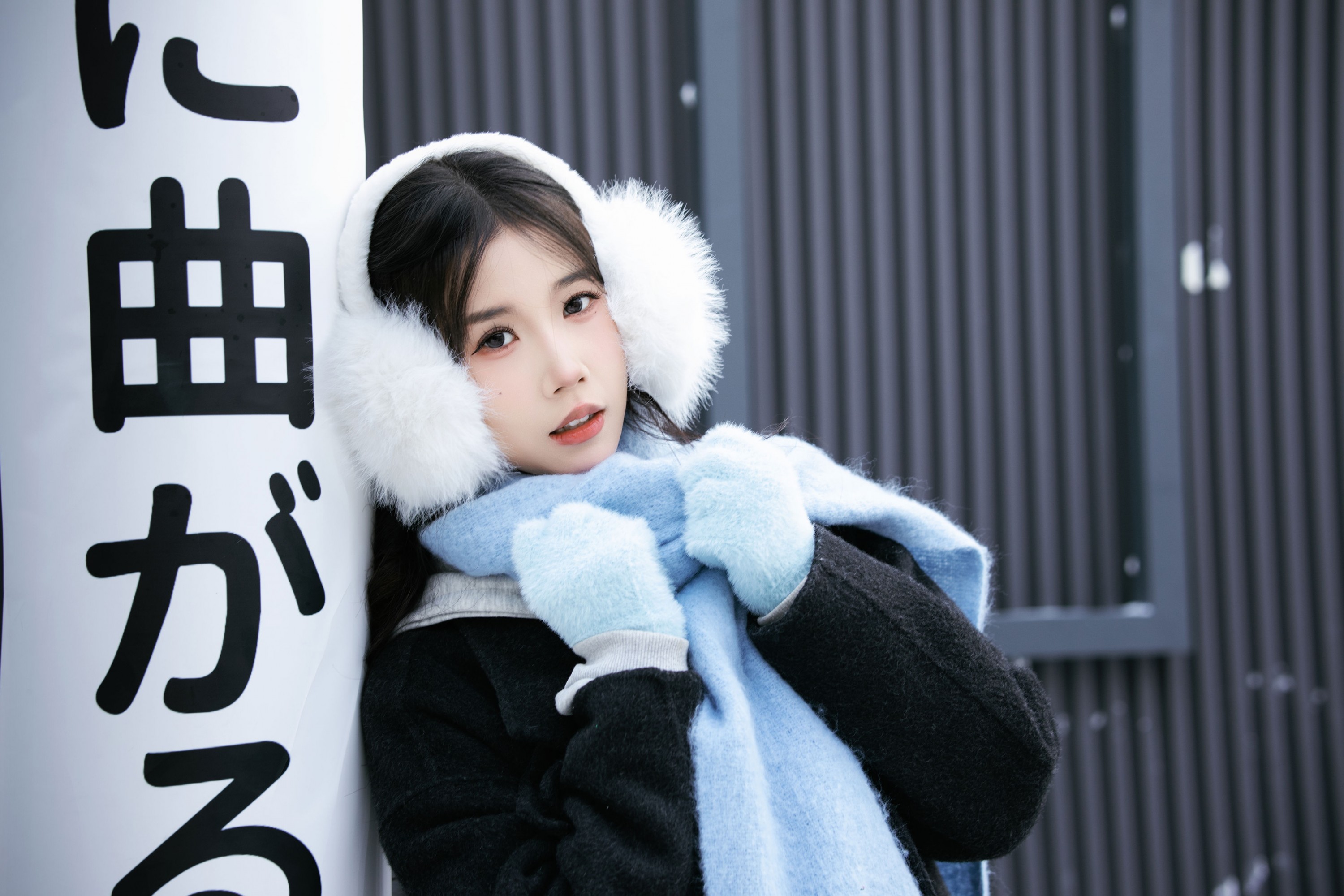 小亿 - 《冬日雪景》[1P] 插图5