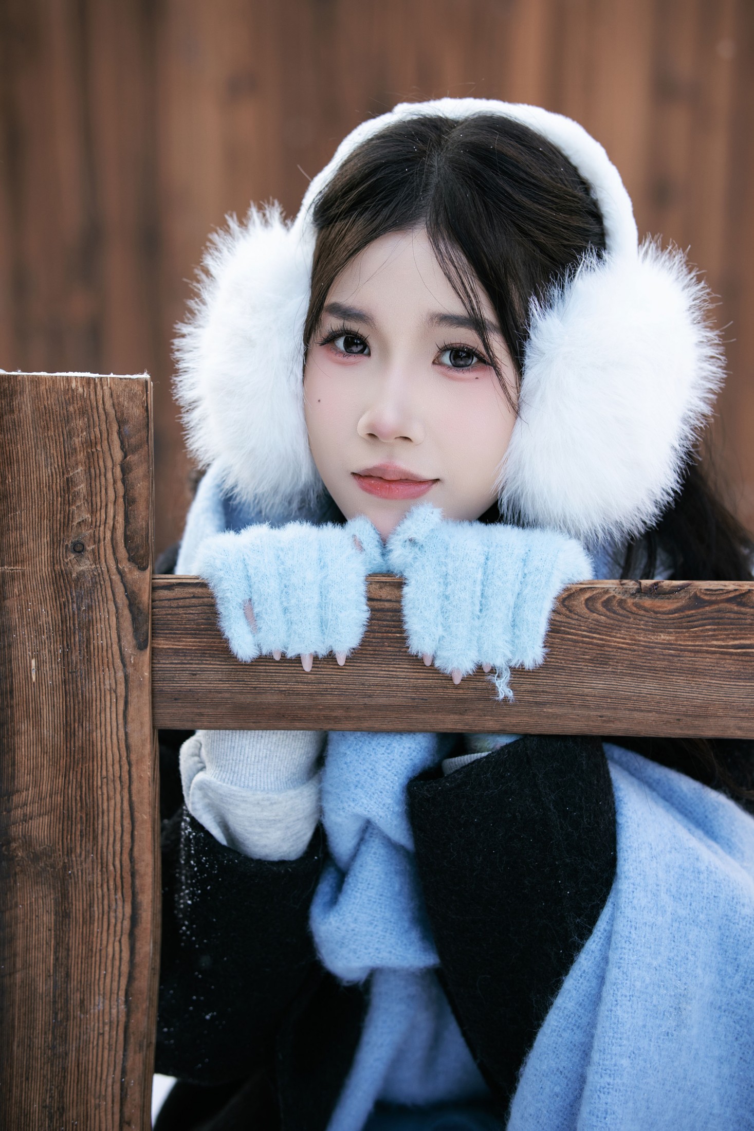 小亿 - 《冬日雪景》[1P] 插图2