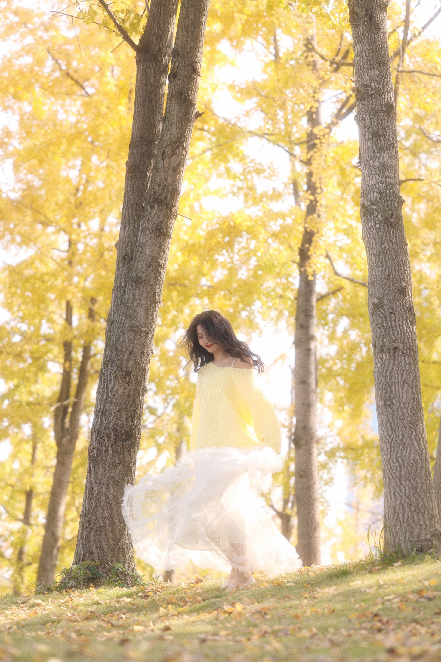 《秋日温柔限定秋日浪漫一大半是银杏给的》[29P]-66COS