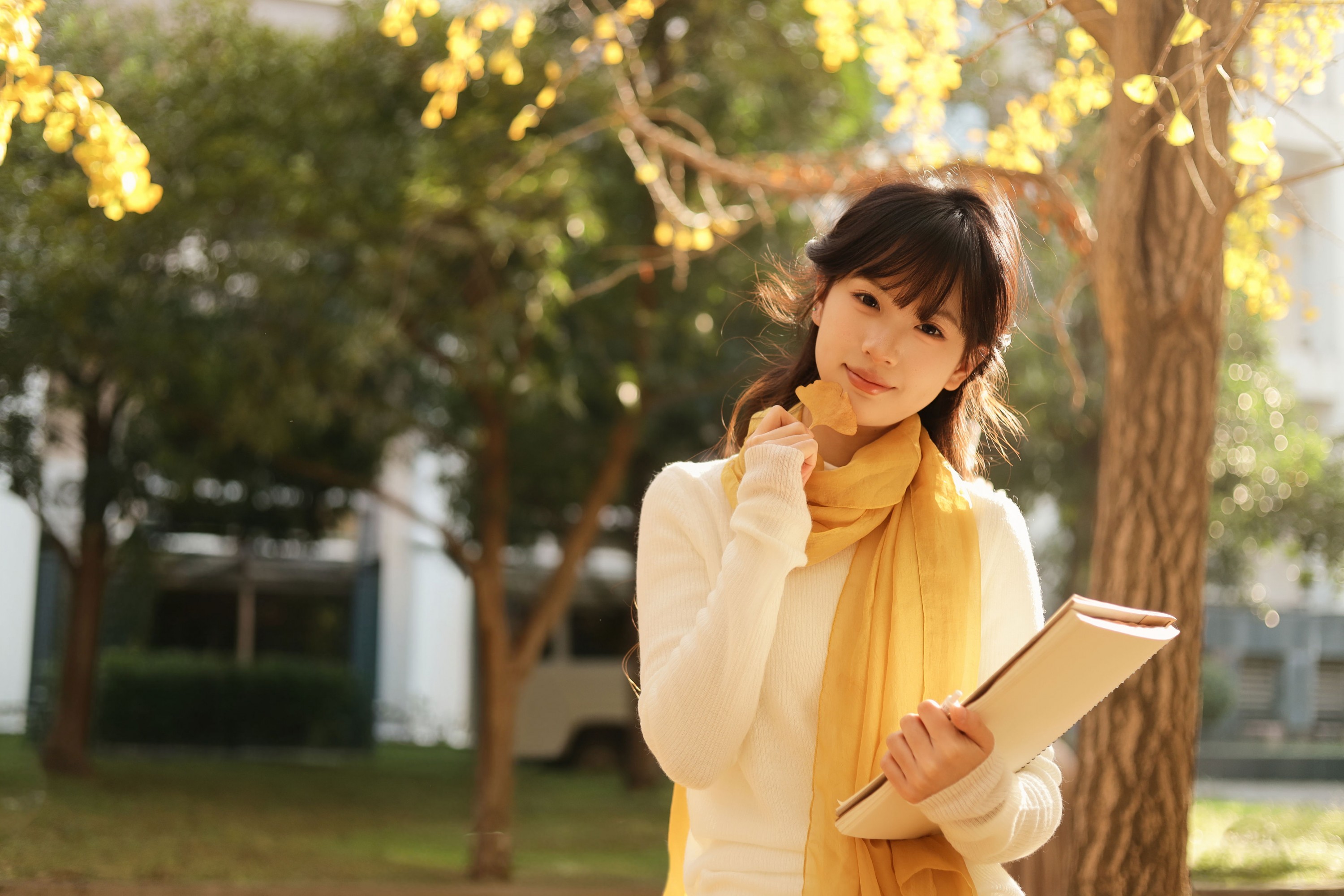 苗苗 - 《秋日银杏》[20P]-66COS