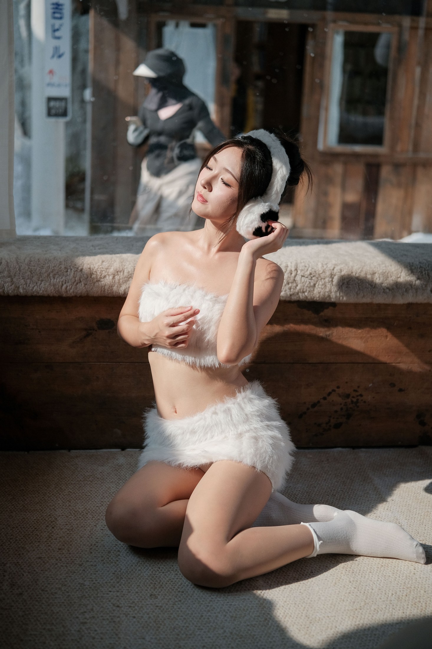 漩涡鸣子 - 《雪天出逃的软毛小兔》[46P] 插图3