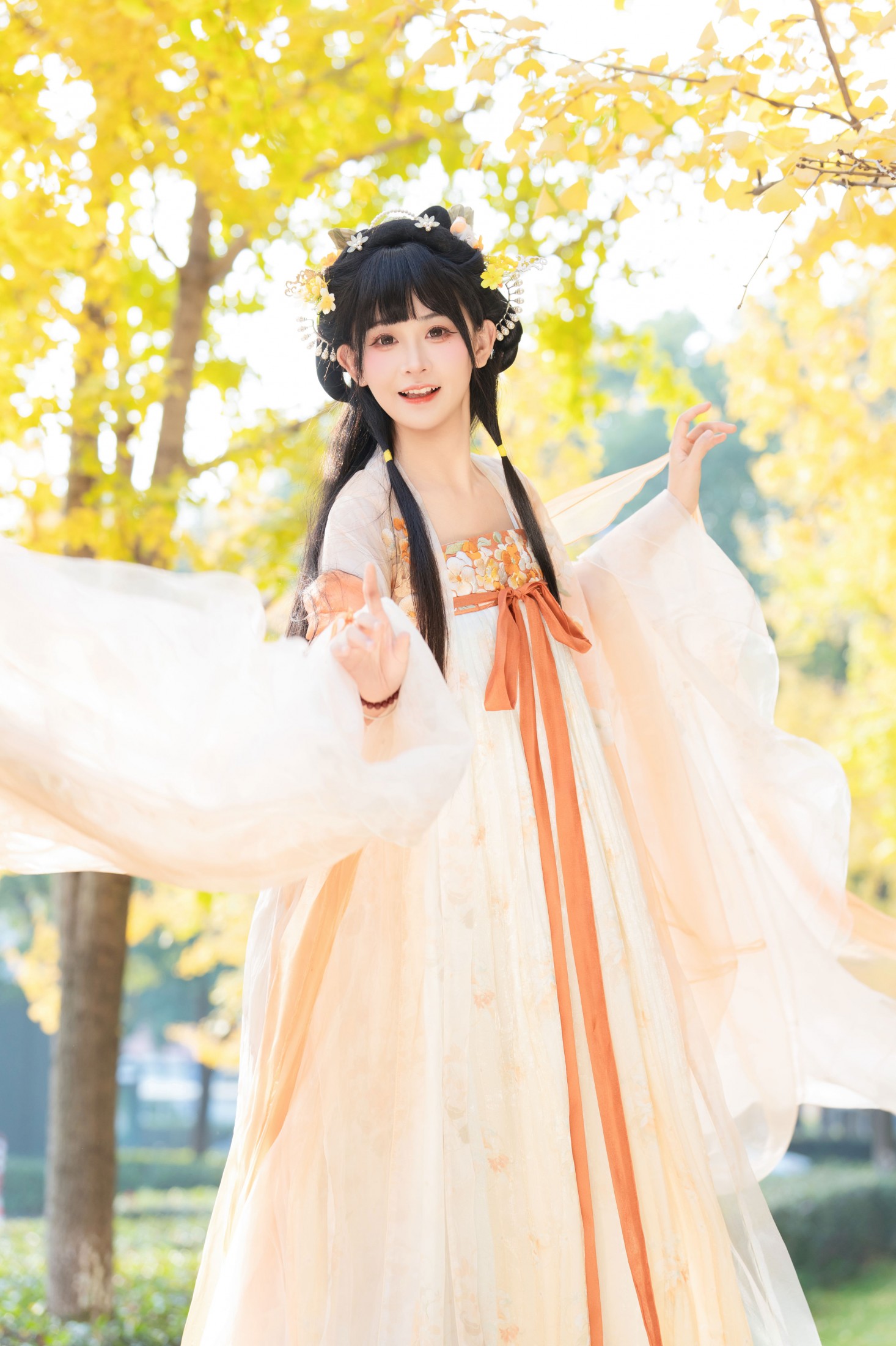 湫一只岁岁 - 《金黄色的秋天》[66P]-66COS