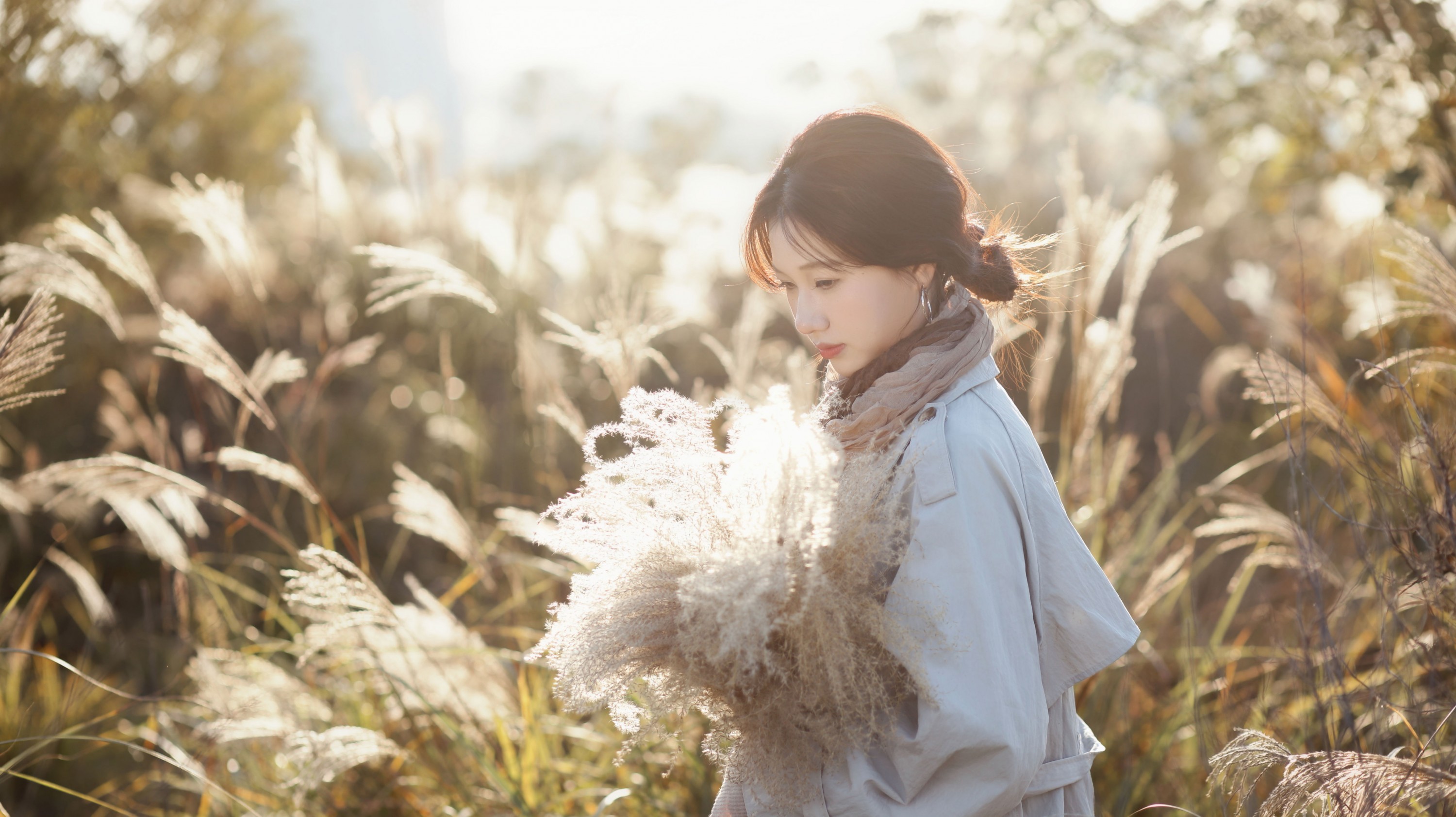 《芦苇荡的日落，是晚秋寄来的一封默片》[15P]-66COS