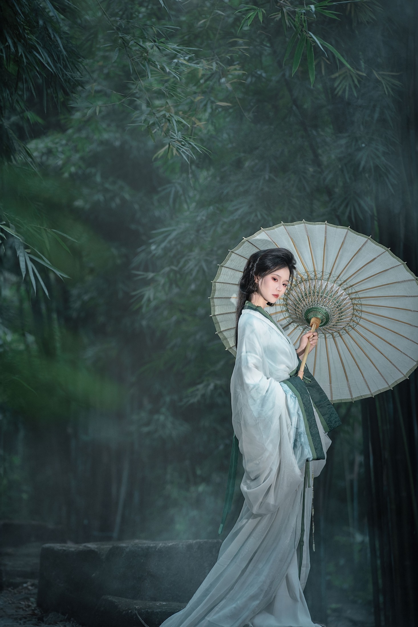 《古风意境探幽～墨竹》[15P]-66COS