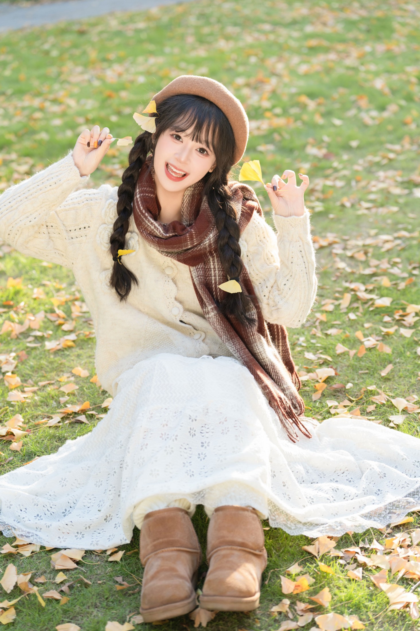 夏芋小年 - 《秋天氛围感》[52P]-66COS