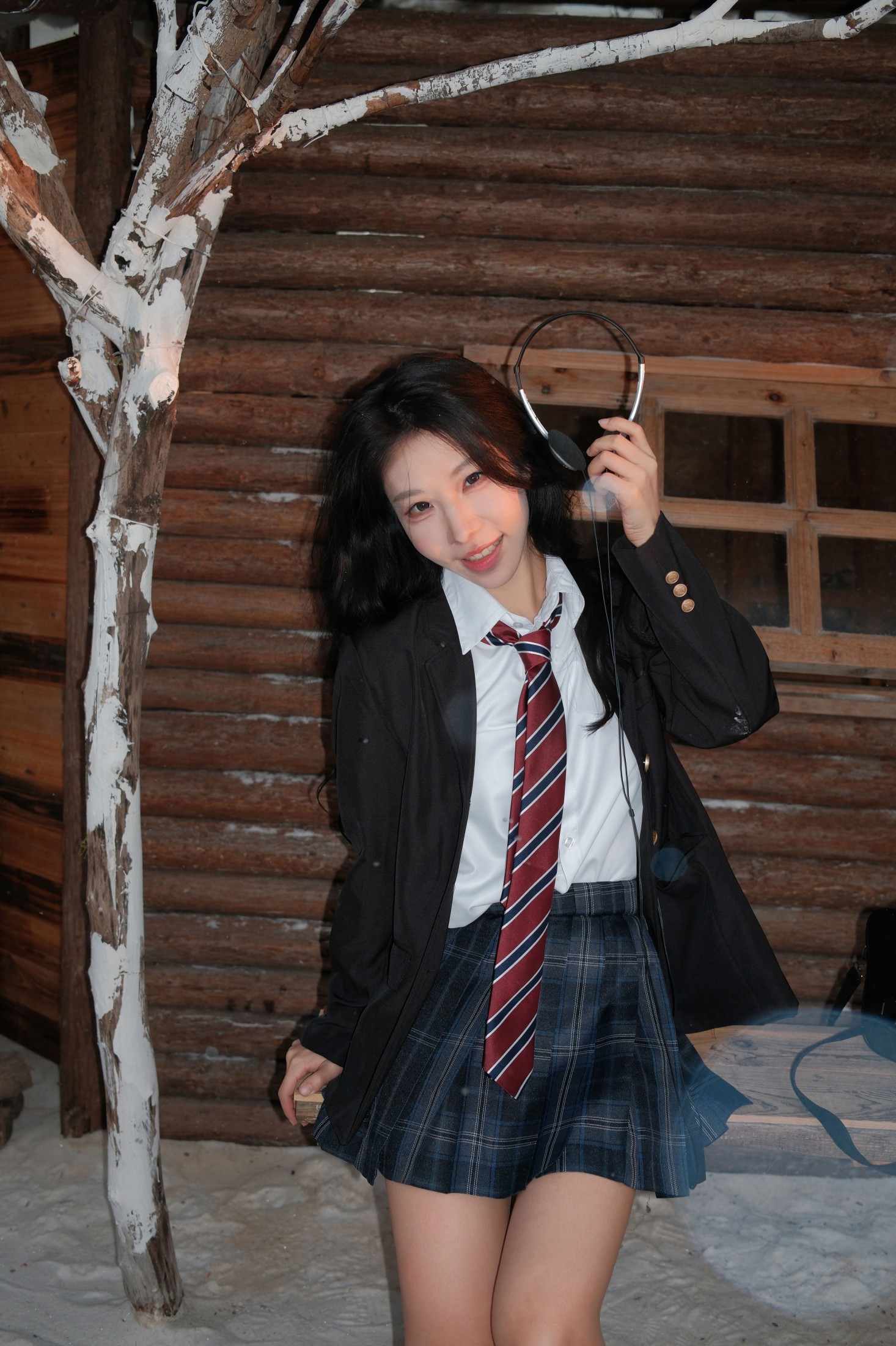 野生模特园子 - 《冬天和jk绝配》[14P]-66COS