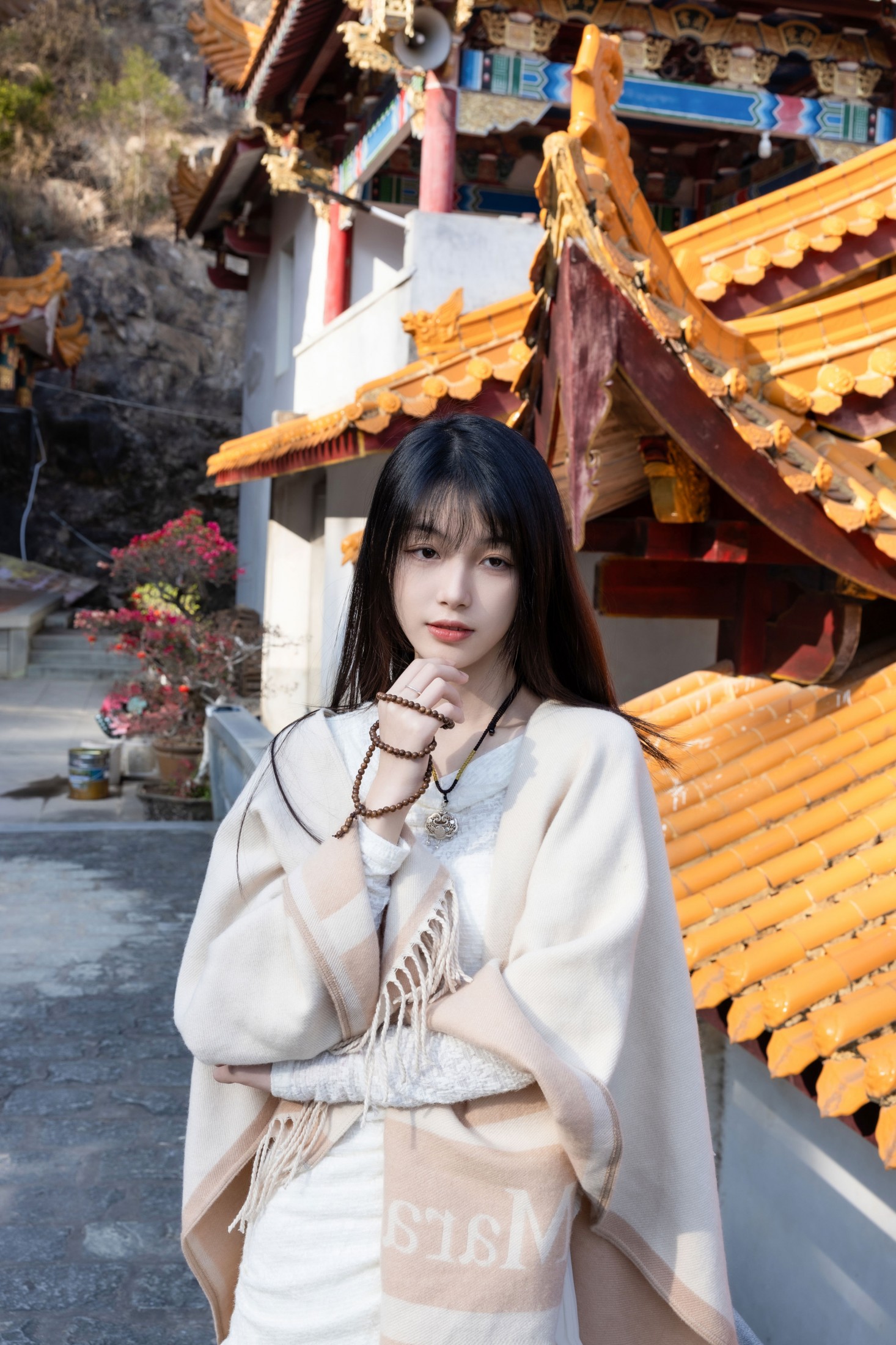 小鱼饱饱 - 《念念有望，礼佛》[27P]-66COS