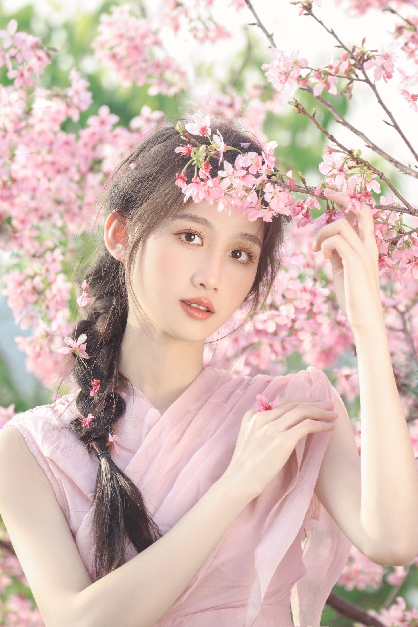 i的三次方 - 《樱花树下 站谁都美》[9P]-66COS