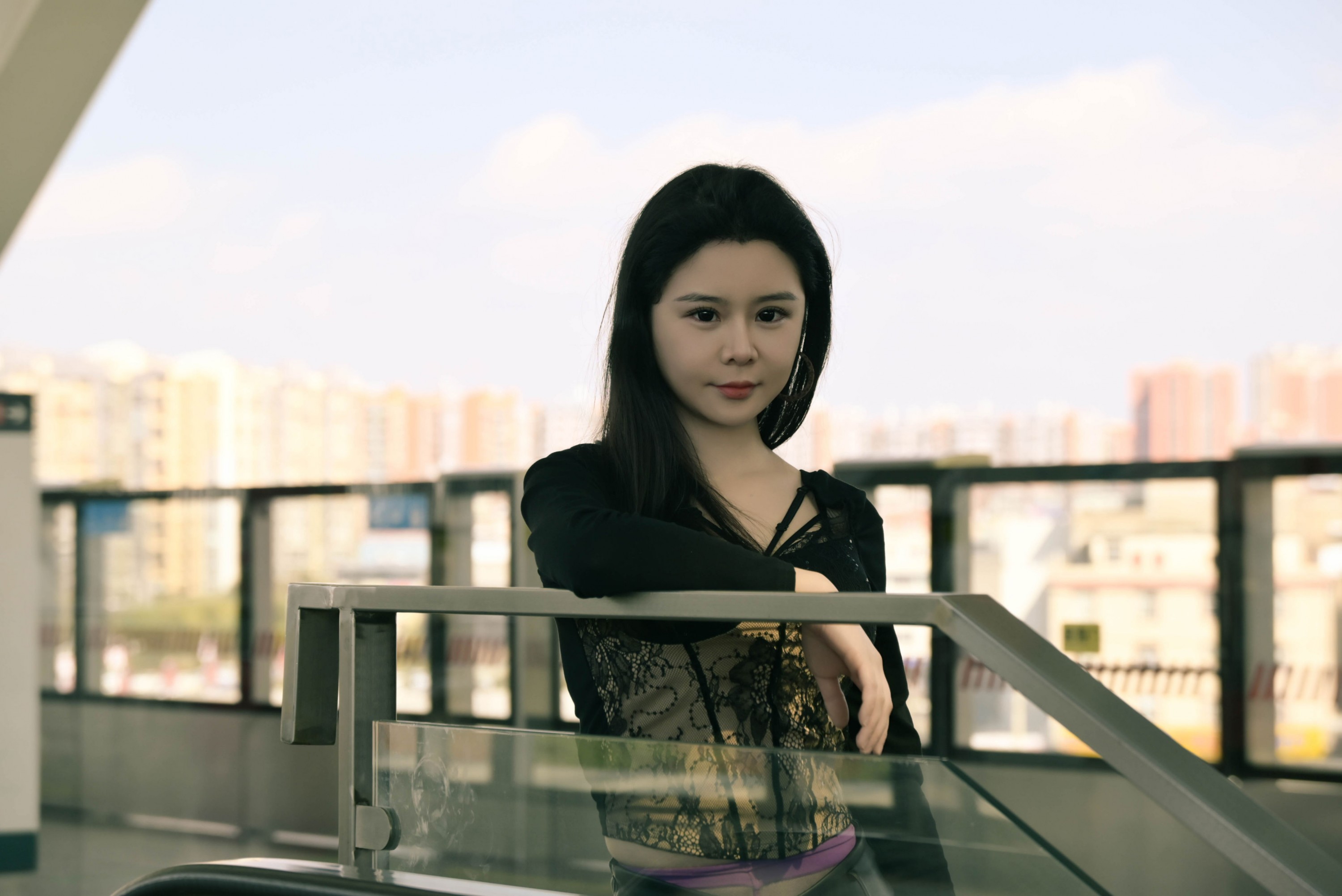 晶晶 - 《车站风情》[23P] 插图2