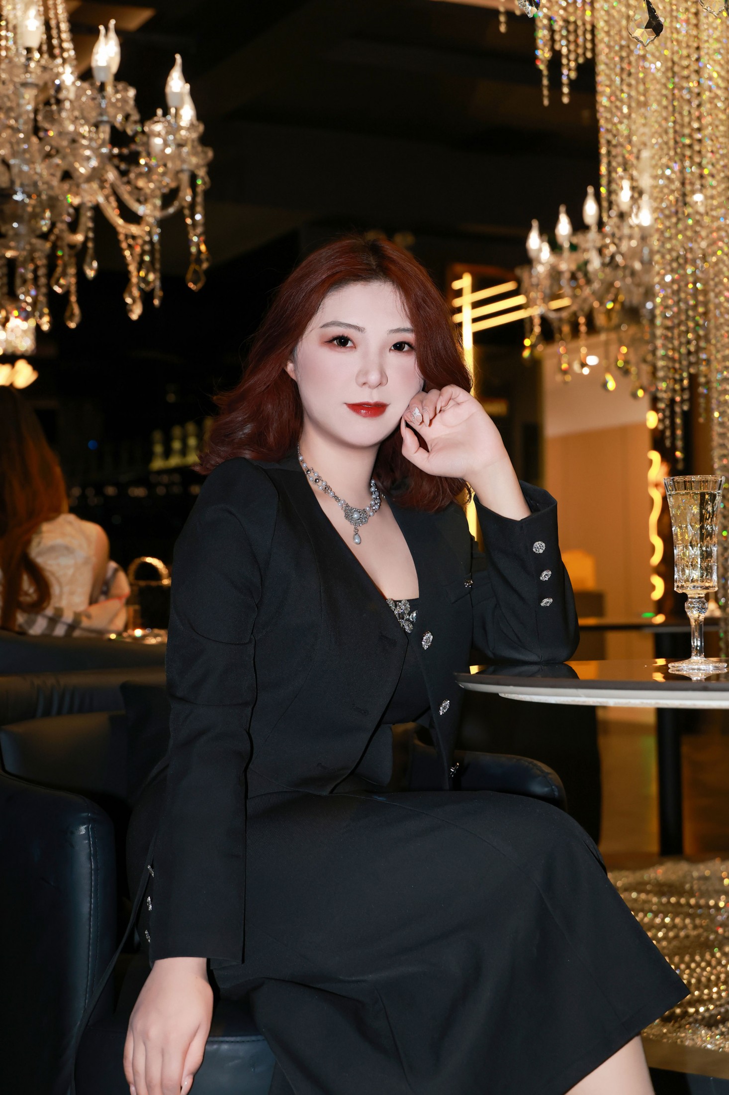 《微醺优雅，高级，酒吧氛围感人像》[31P]-66COS