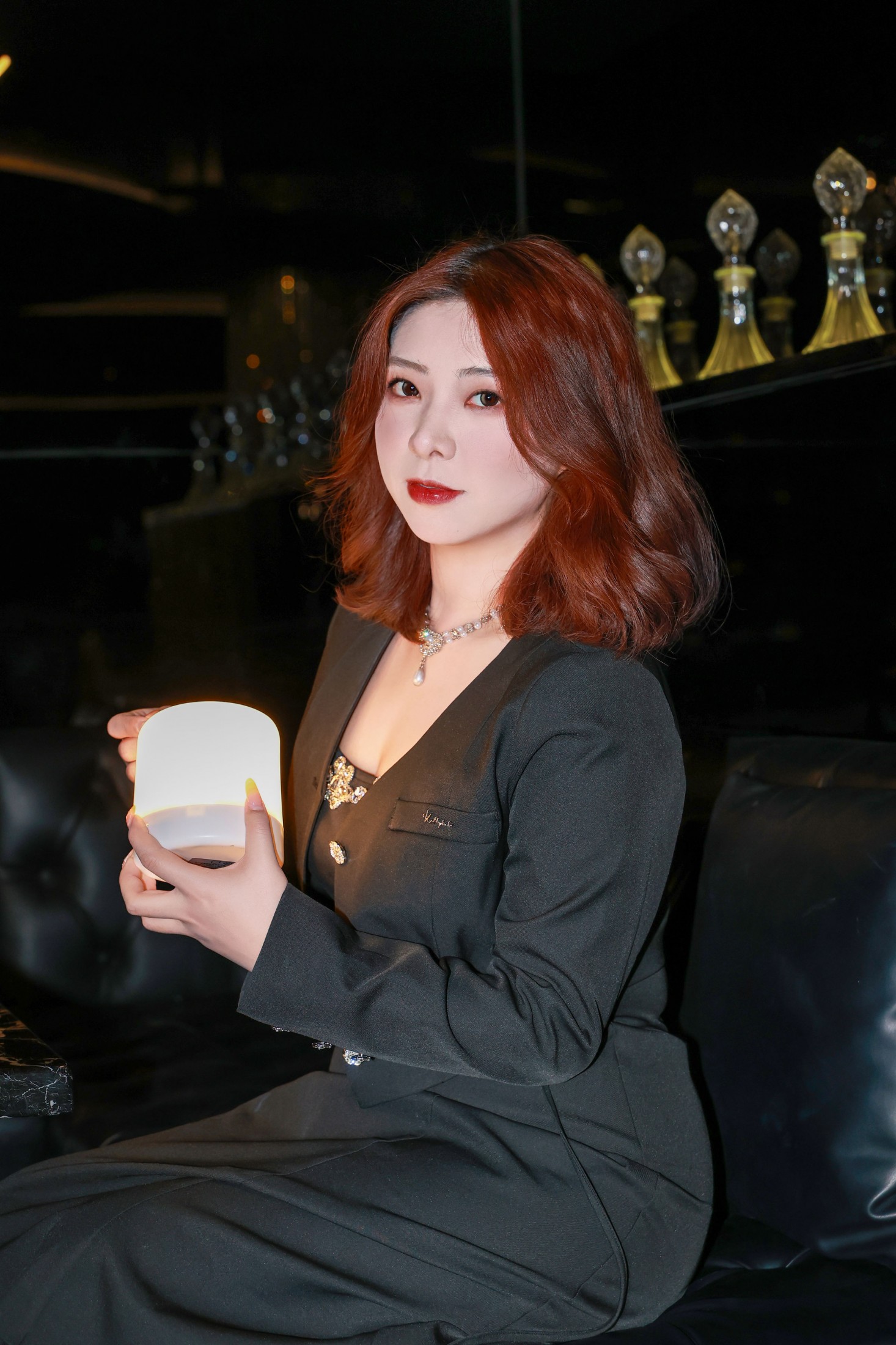 《微醺优雅，高级，酒吧氛围感人像》[31P] 插图2