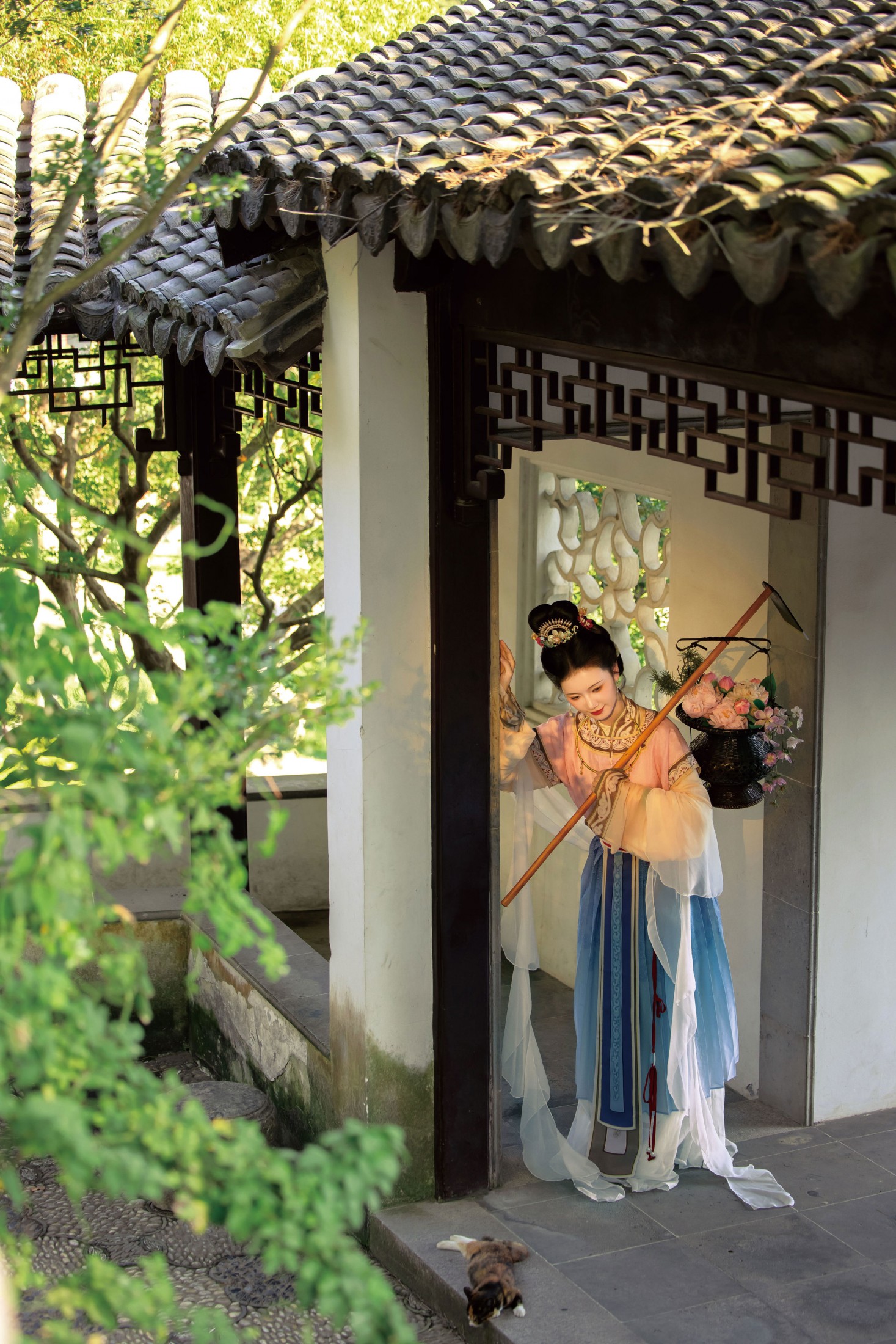 花时时 - 《古画黛玉-外景》[11P] 插图5