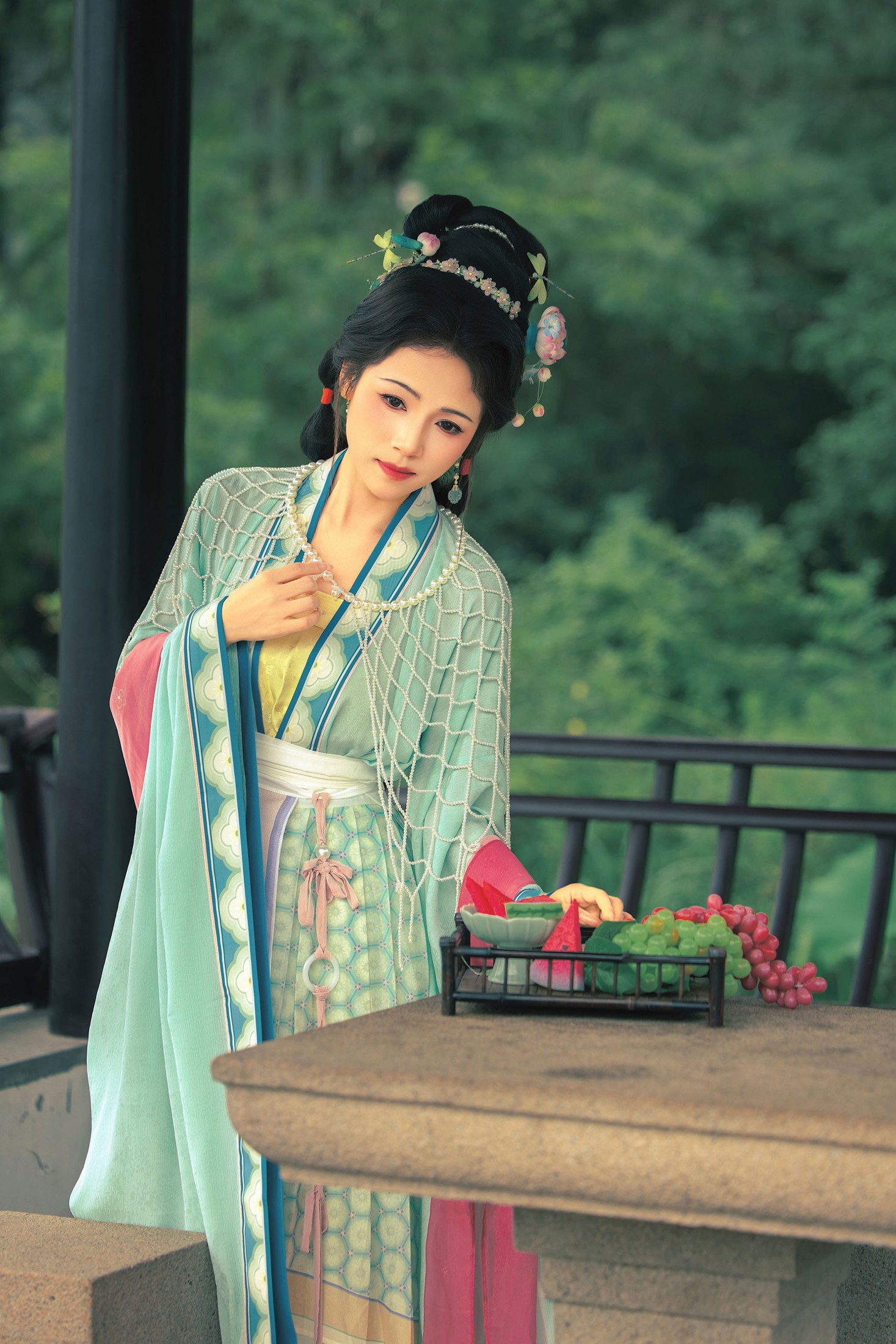 顾小满 - 《复原仕女图｜荷》[20P]-66COS