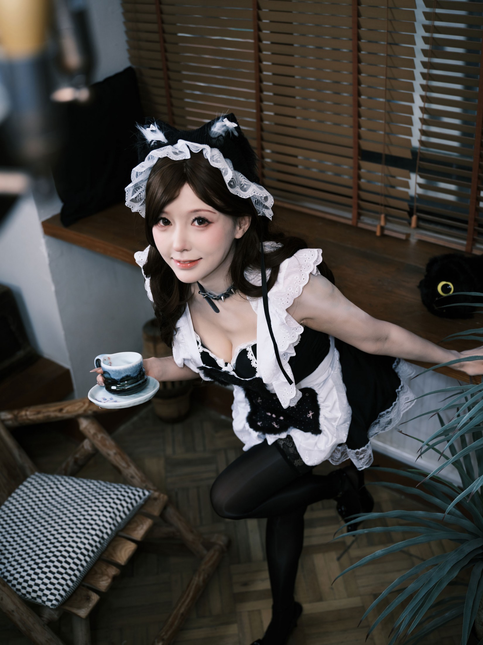 夏树友人帐 - 《主人不在家顽皮女仆树哥的摸鱼时光》[24P] 插图4