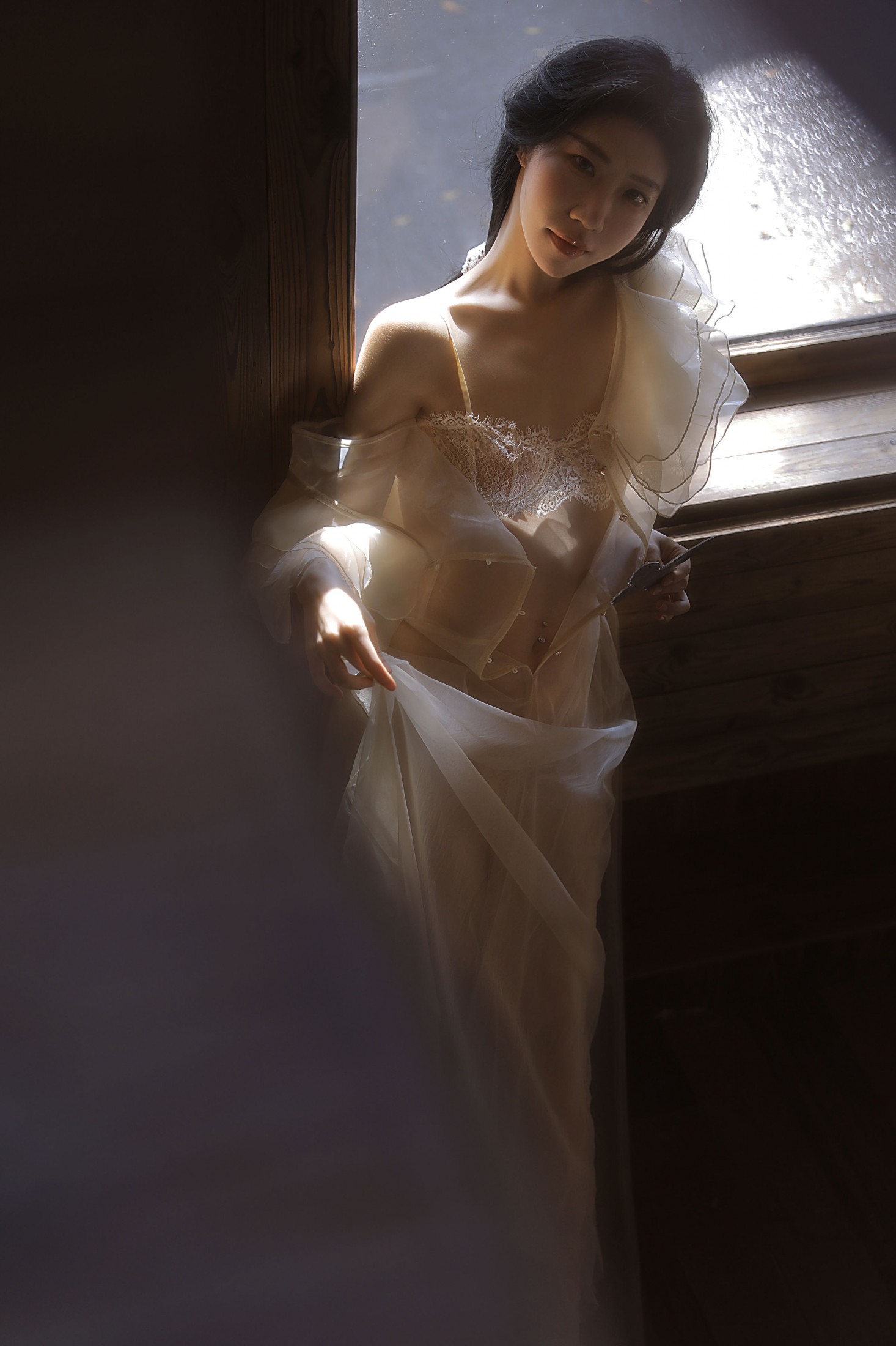 野生模特园子 - 《薄暮似的午后》[15P]-66COS