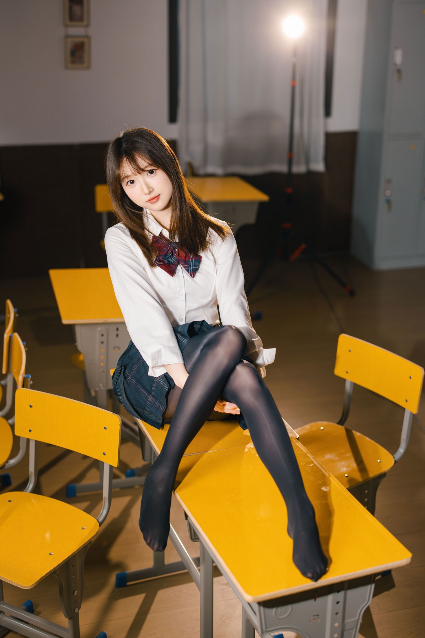 冰冷企鹅 - 《教师JK》[19P]-66COS