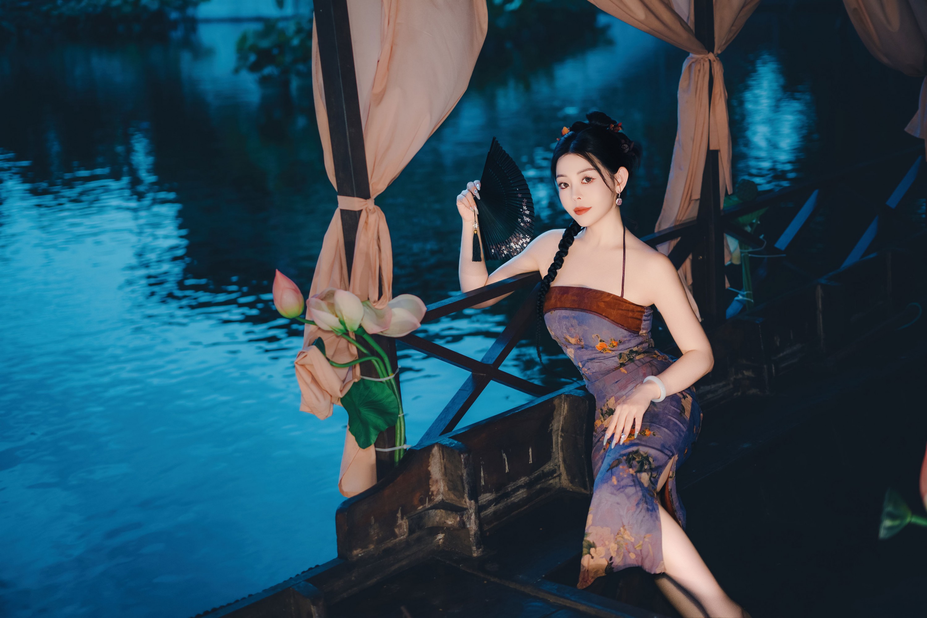 米妮爱美丽 - 《东风韵，旗袍美女》[24P] 插图5