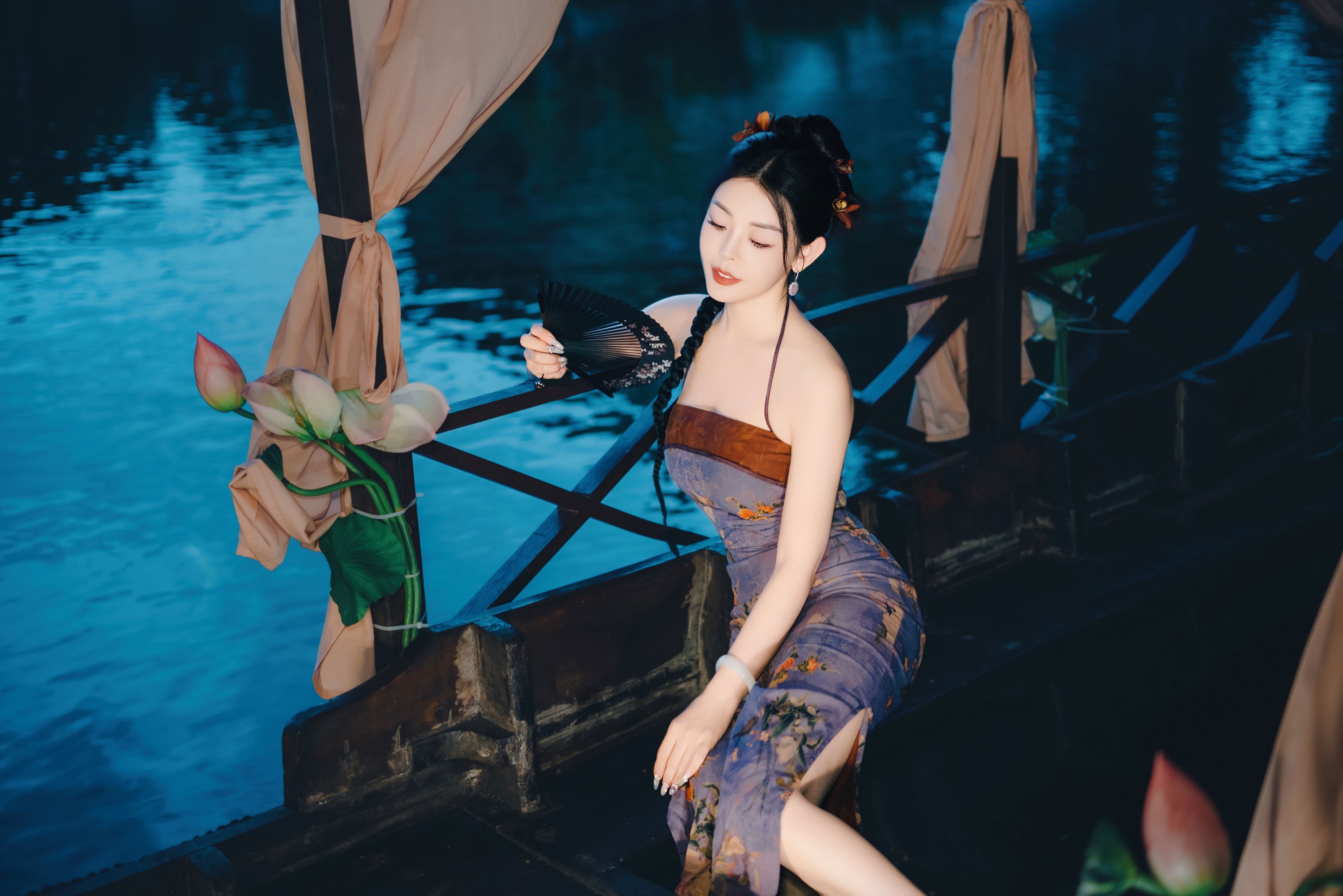 米妮爱美丽 - 《东风韵，旗袍美女》[24P] 插图4