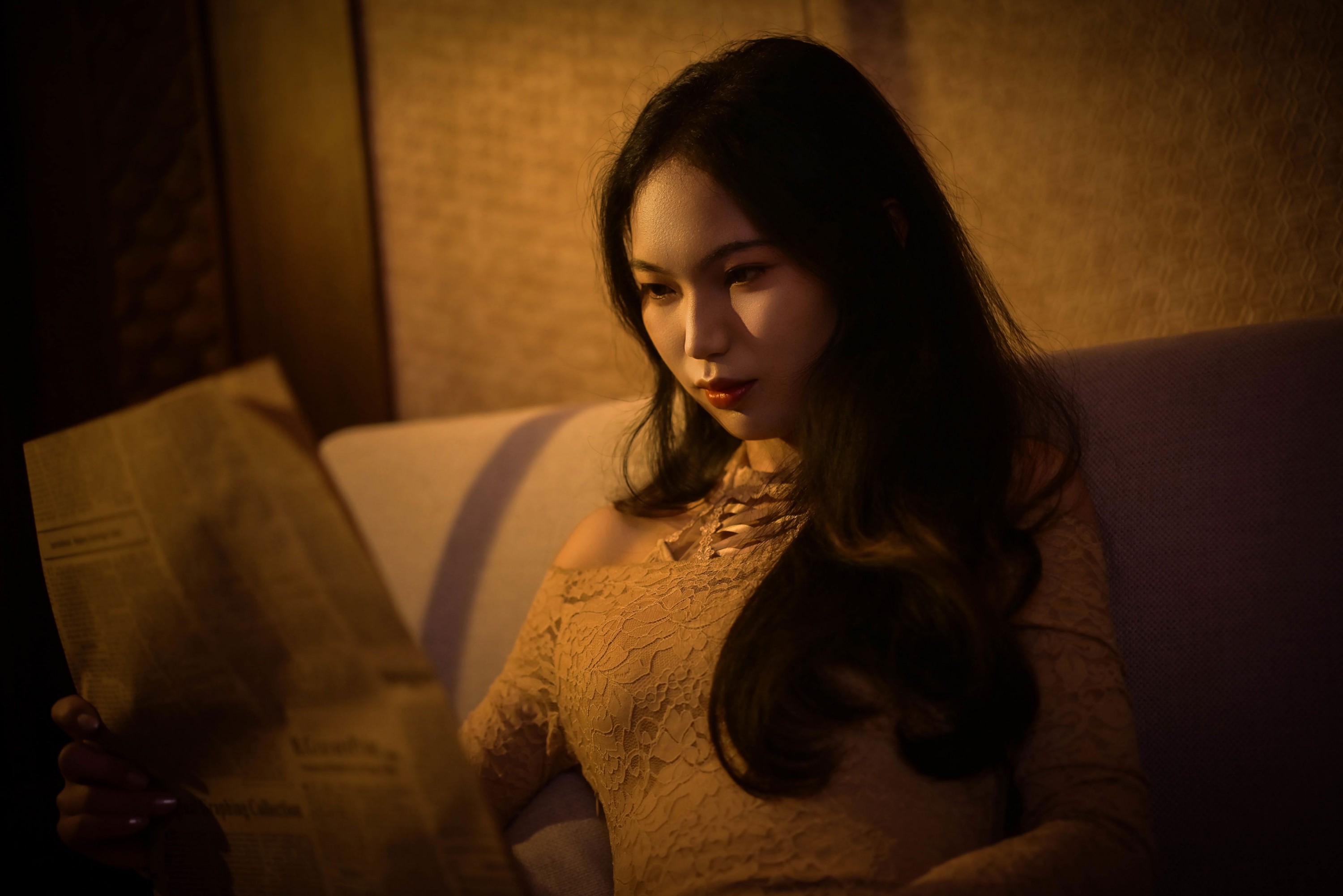 auremoonmt - 《黄昏朦胧处，人间读报时》[56P]-66COS