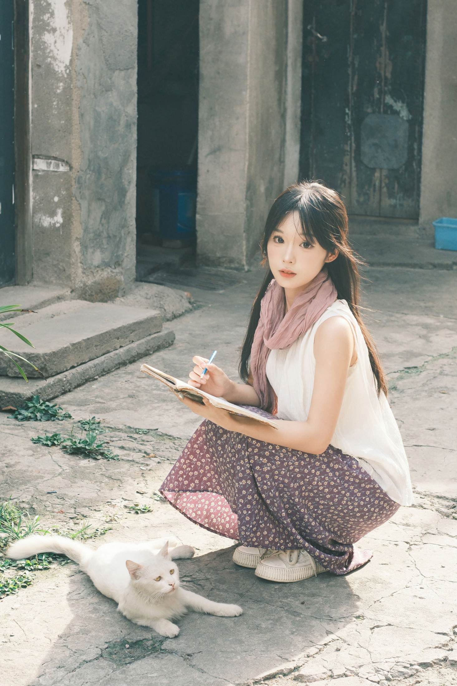 四月泡芙 - 《潺潺流水终于穿过了群山一座座》[12P]-66COS