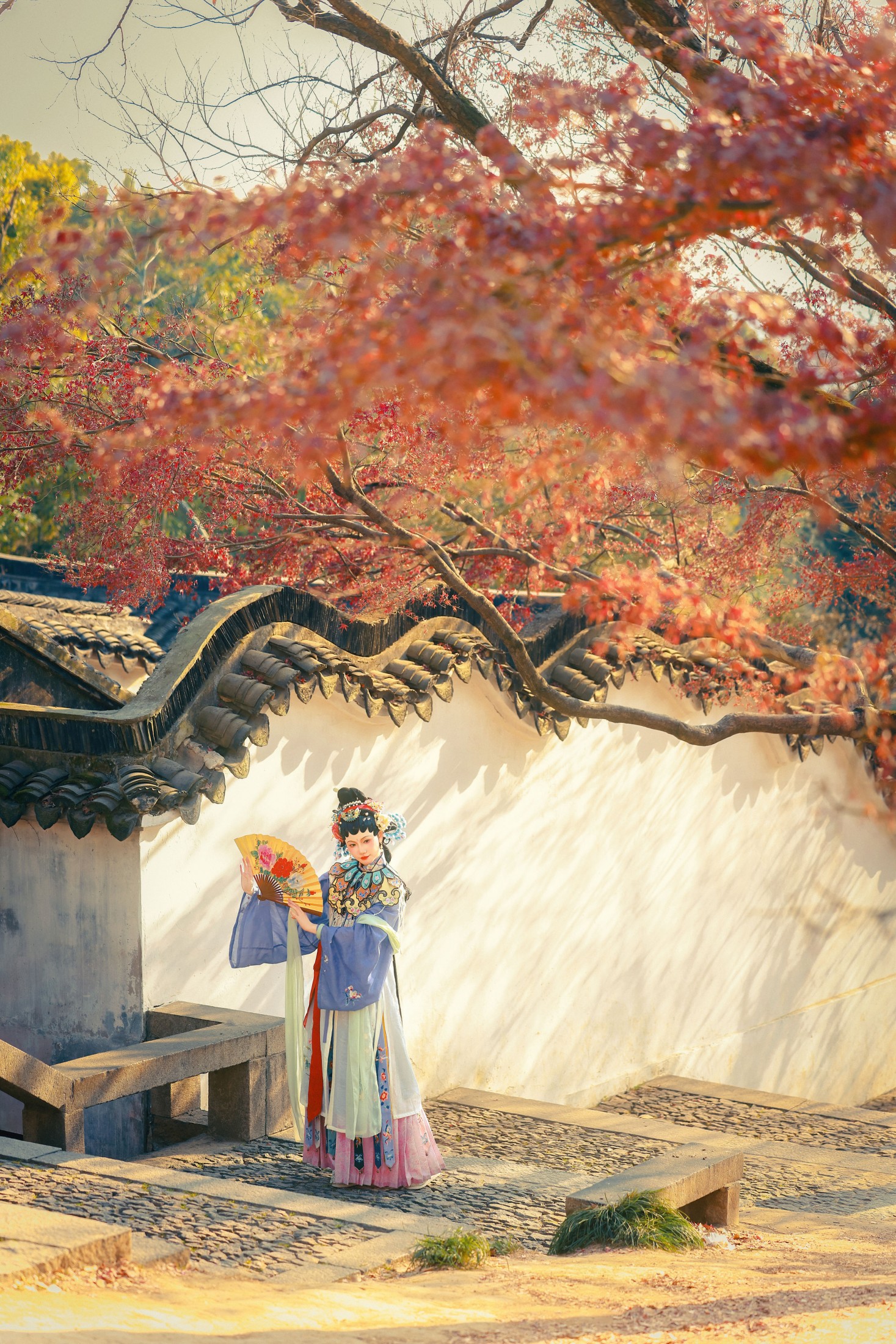 花时时 - 《仿梁红玉戏曲》[14P]-66COS