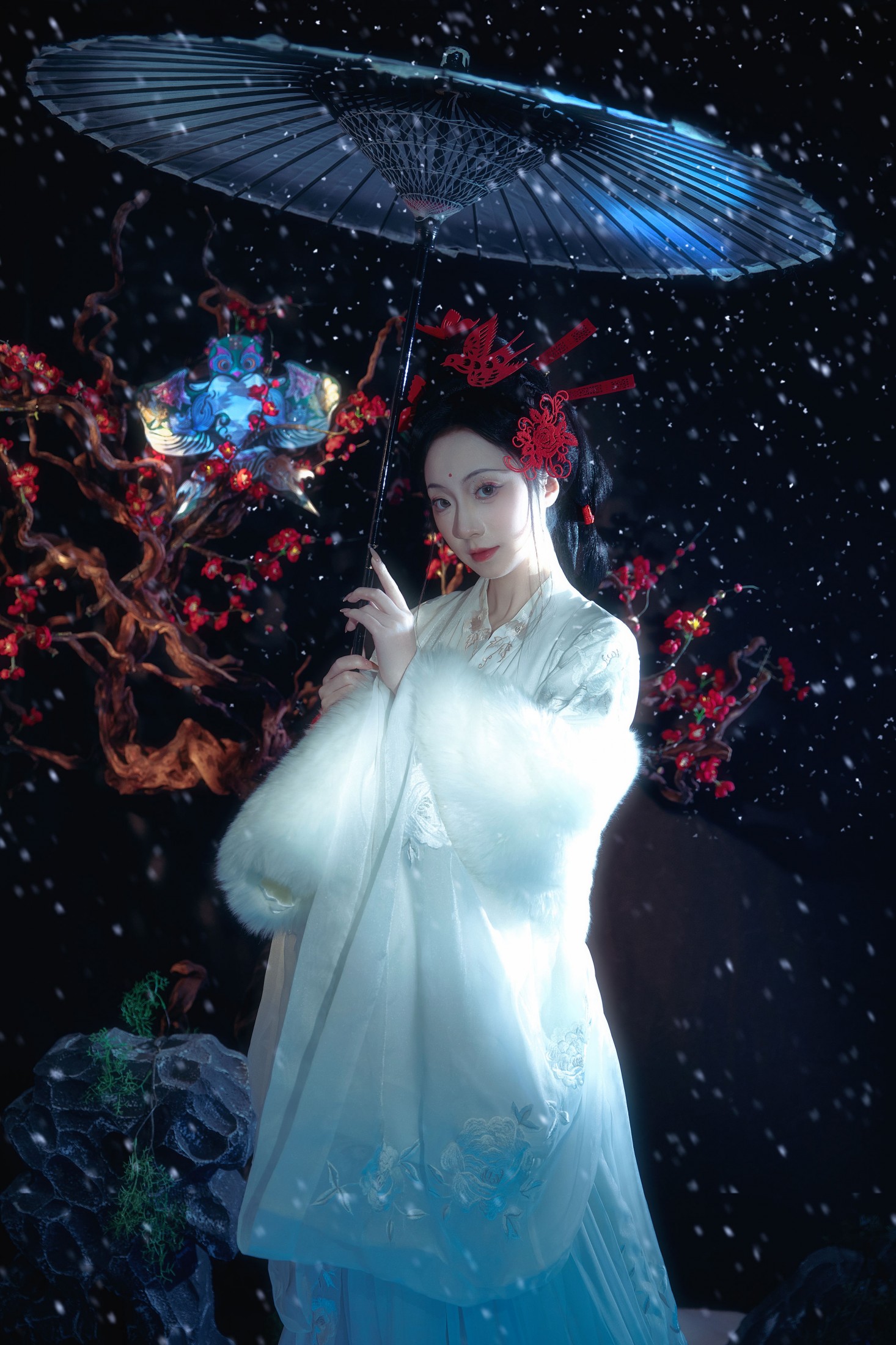 九上天 - 《创意｜剪纸拟人》[10P]-66COS